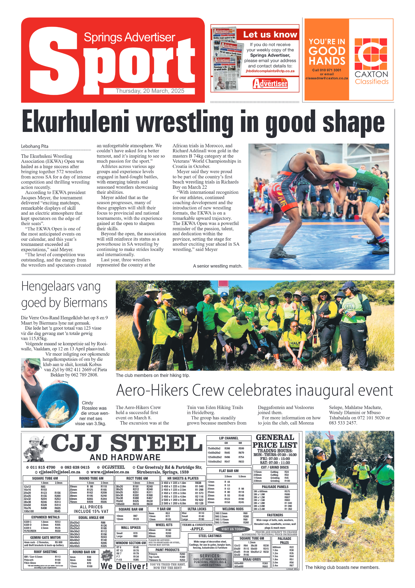 Springs Advertiser 20 March 2025 page 8
