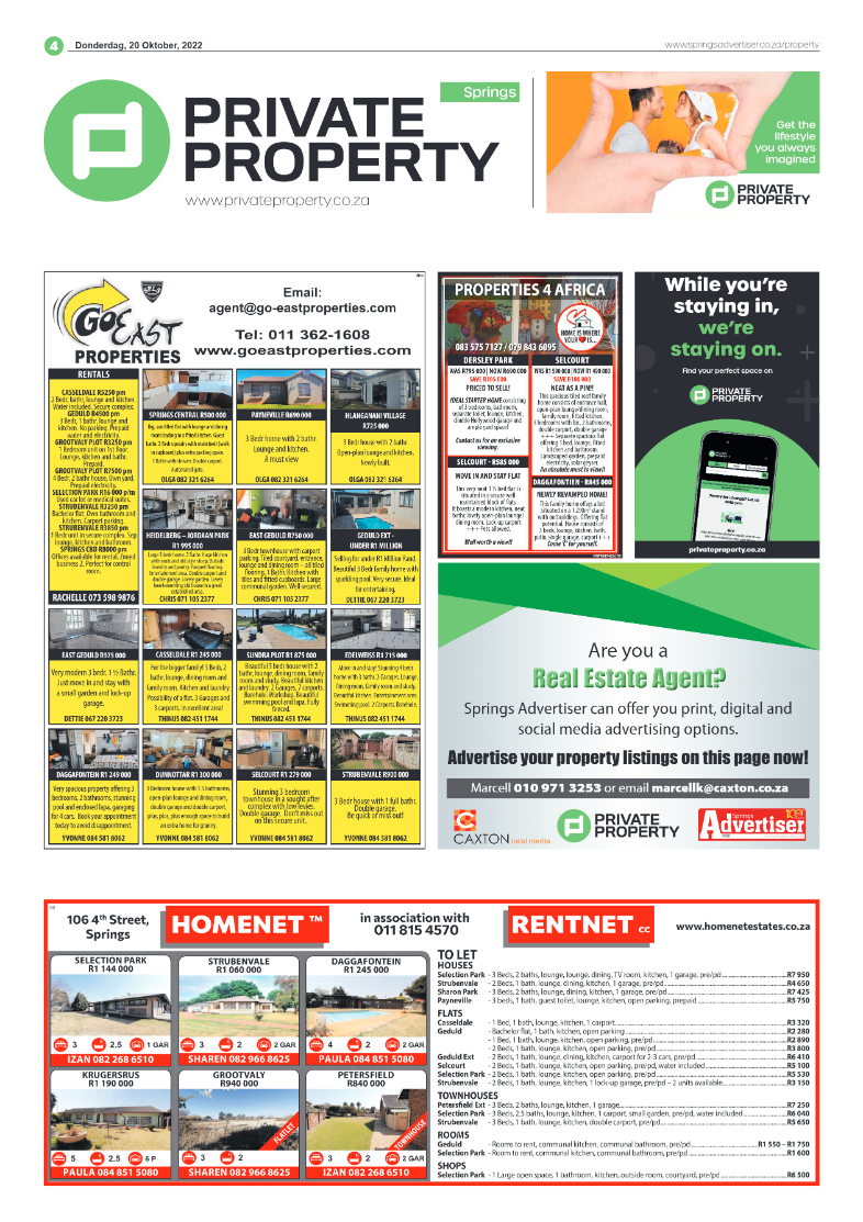 Springs Advertiser 20 October 2022 page 4