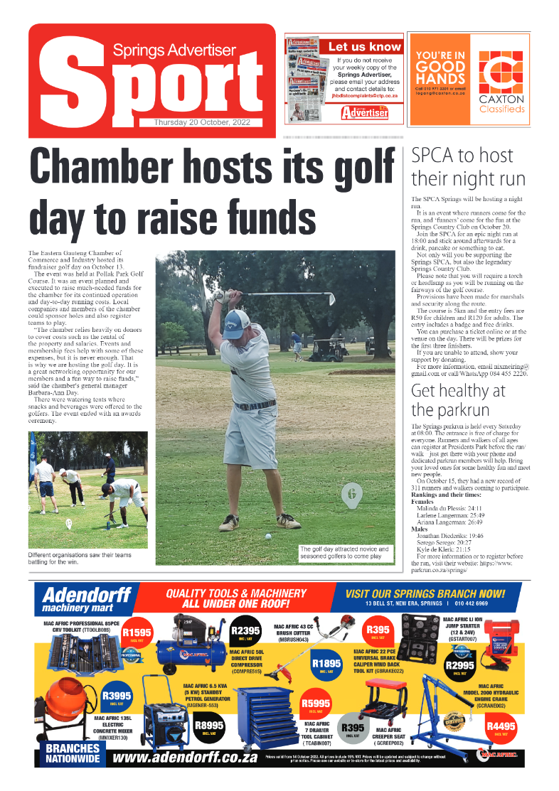 Springs Advertiser 20 October 2022 page 8