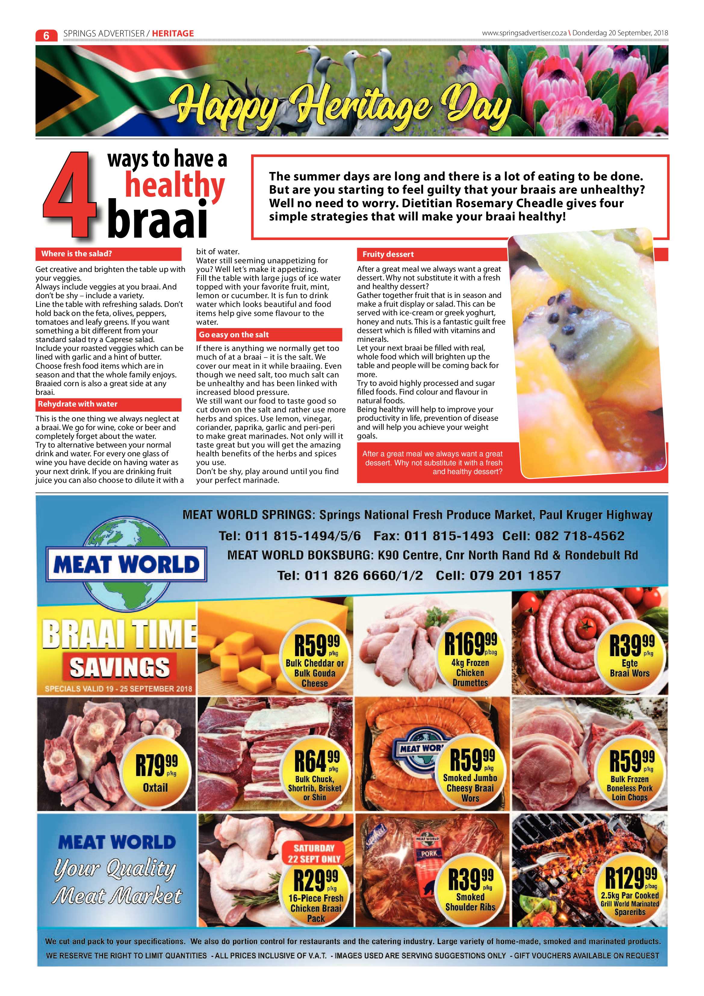 Springs Advertiser 20 September 2018 page 6