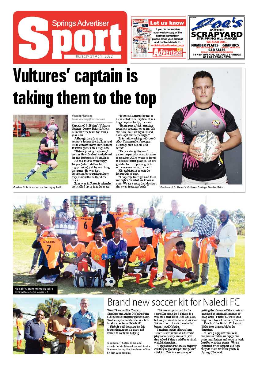 Springs Advertiser 21 April 2022 page 12