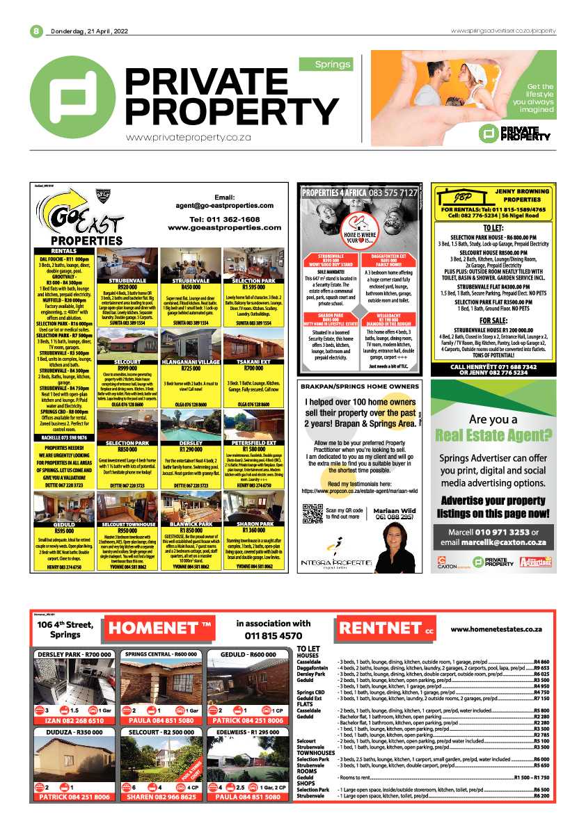 Springs Advertiser 21 April 2022 page 8