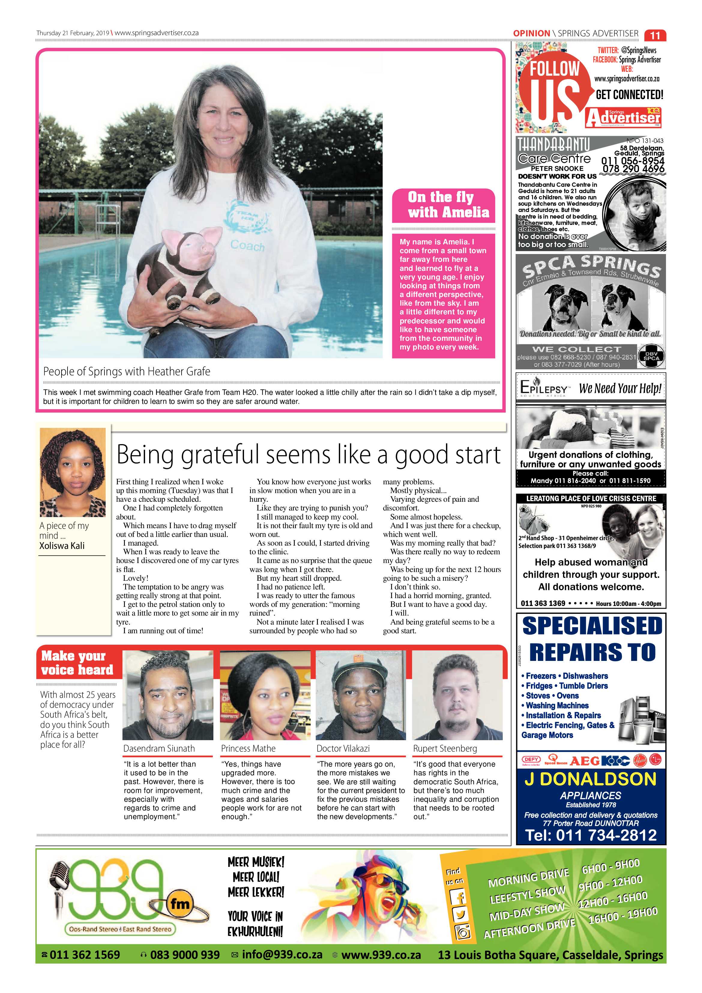 Springs Advertiser 21 February 2019 page 11