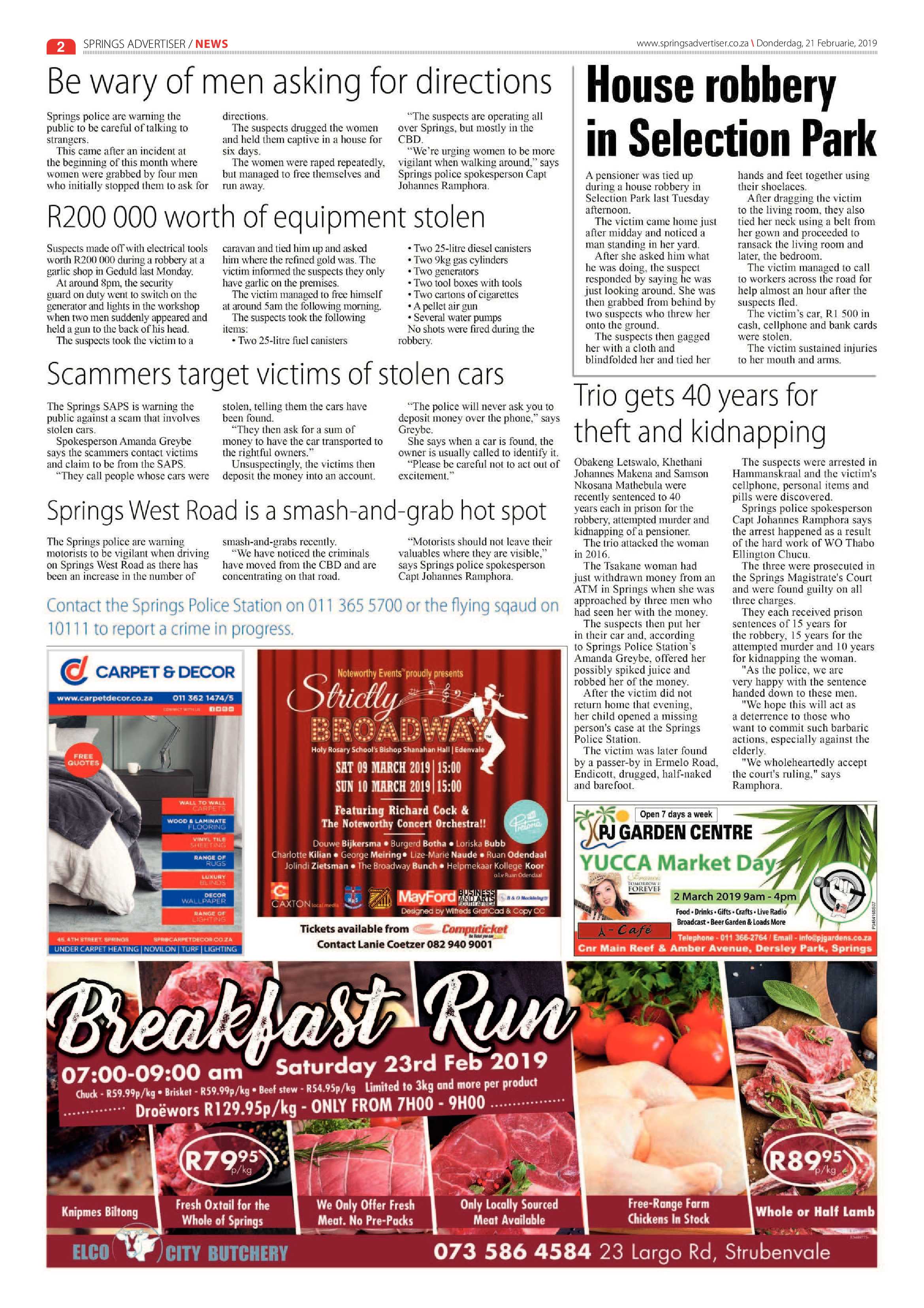 Springs Advertiser 21 February 2019 page 2