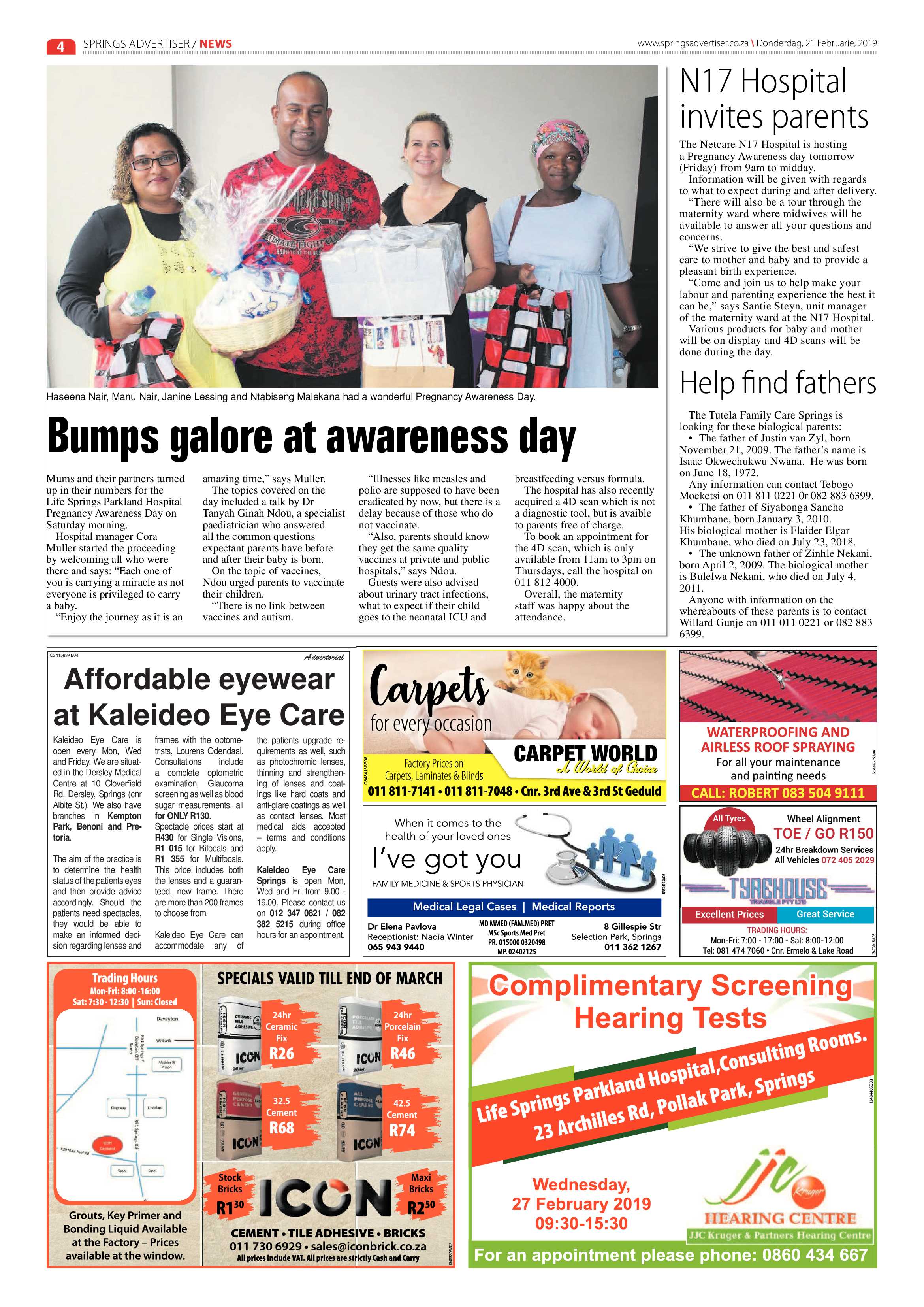 Springs Advertiser 21 February 2019 page 4