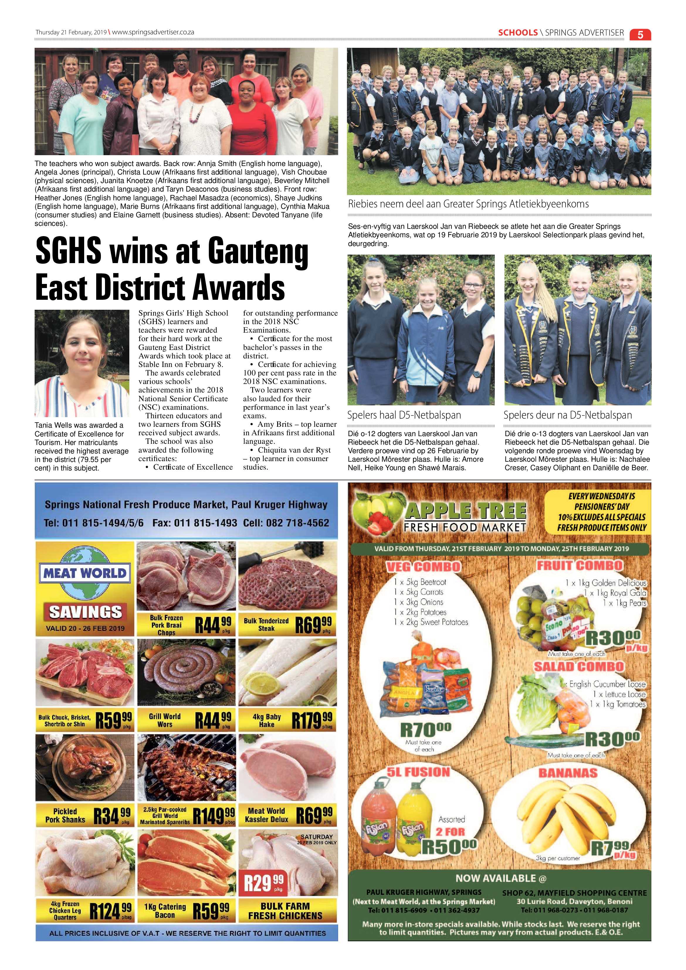 Springs Advertiser 21 February 2019 page 5