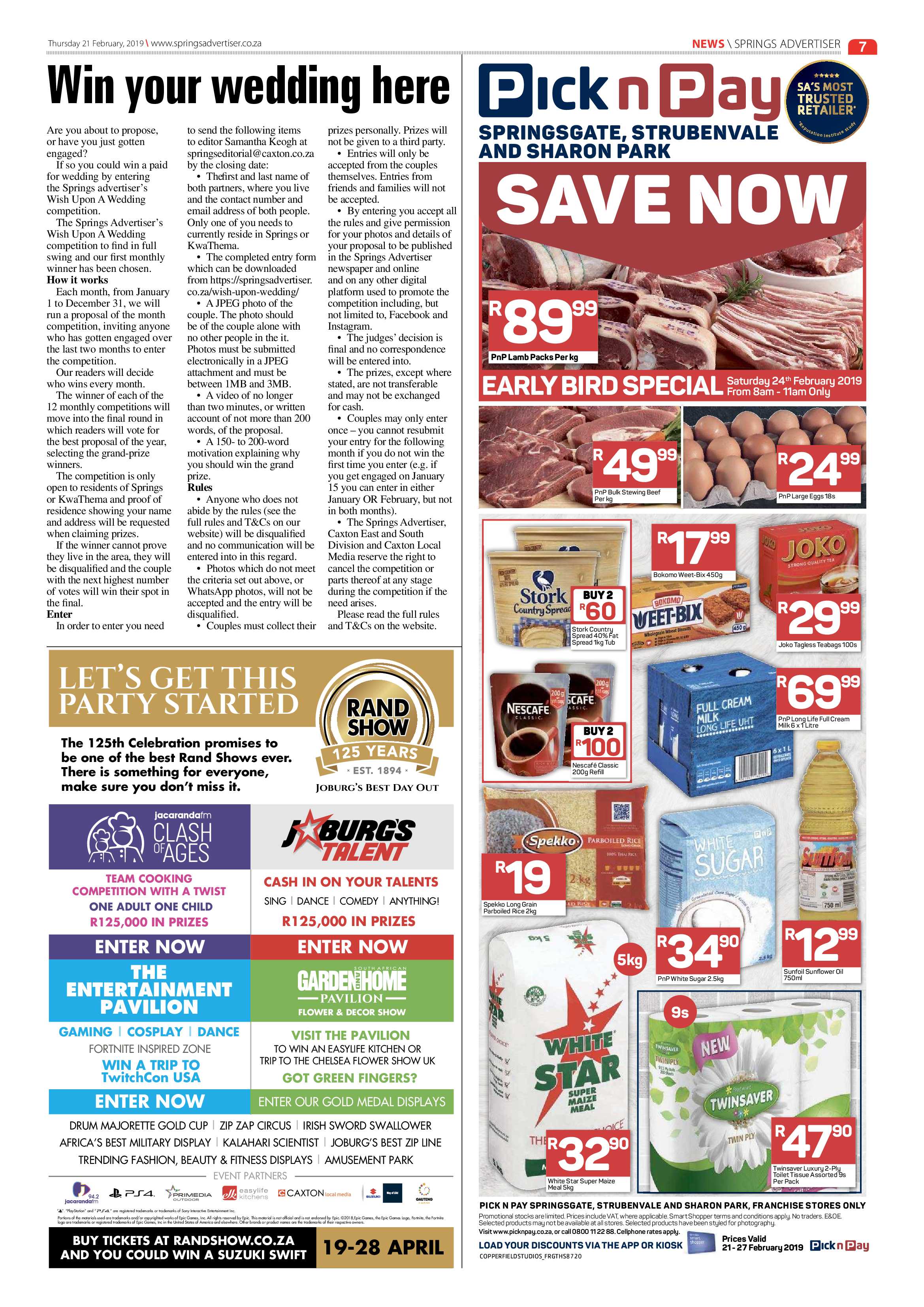 Springs Advertiser 21 February 2019 page 7