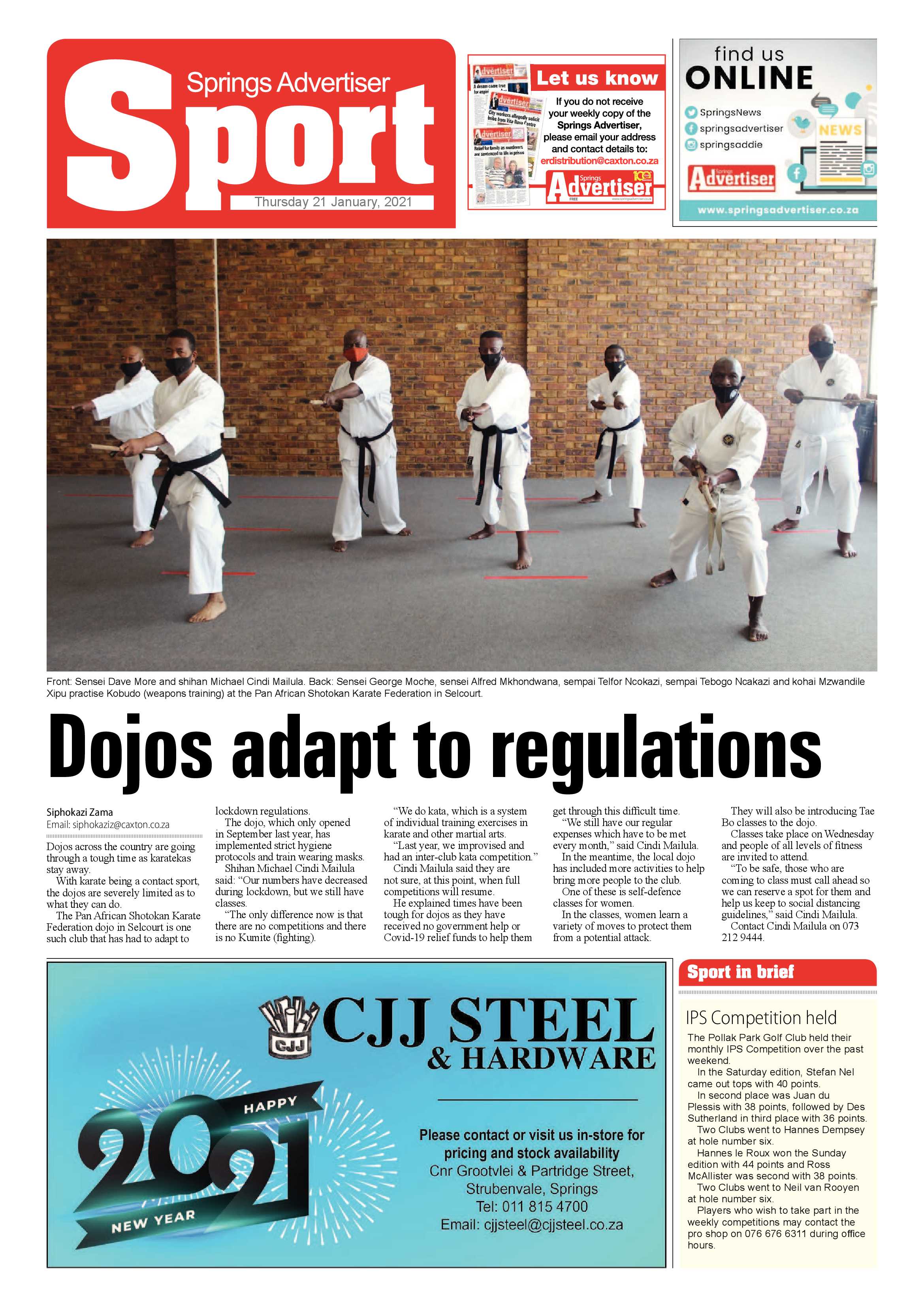 Springs Advertiser 21 January 2021 page 12