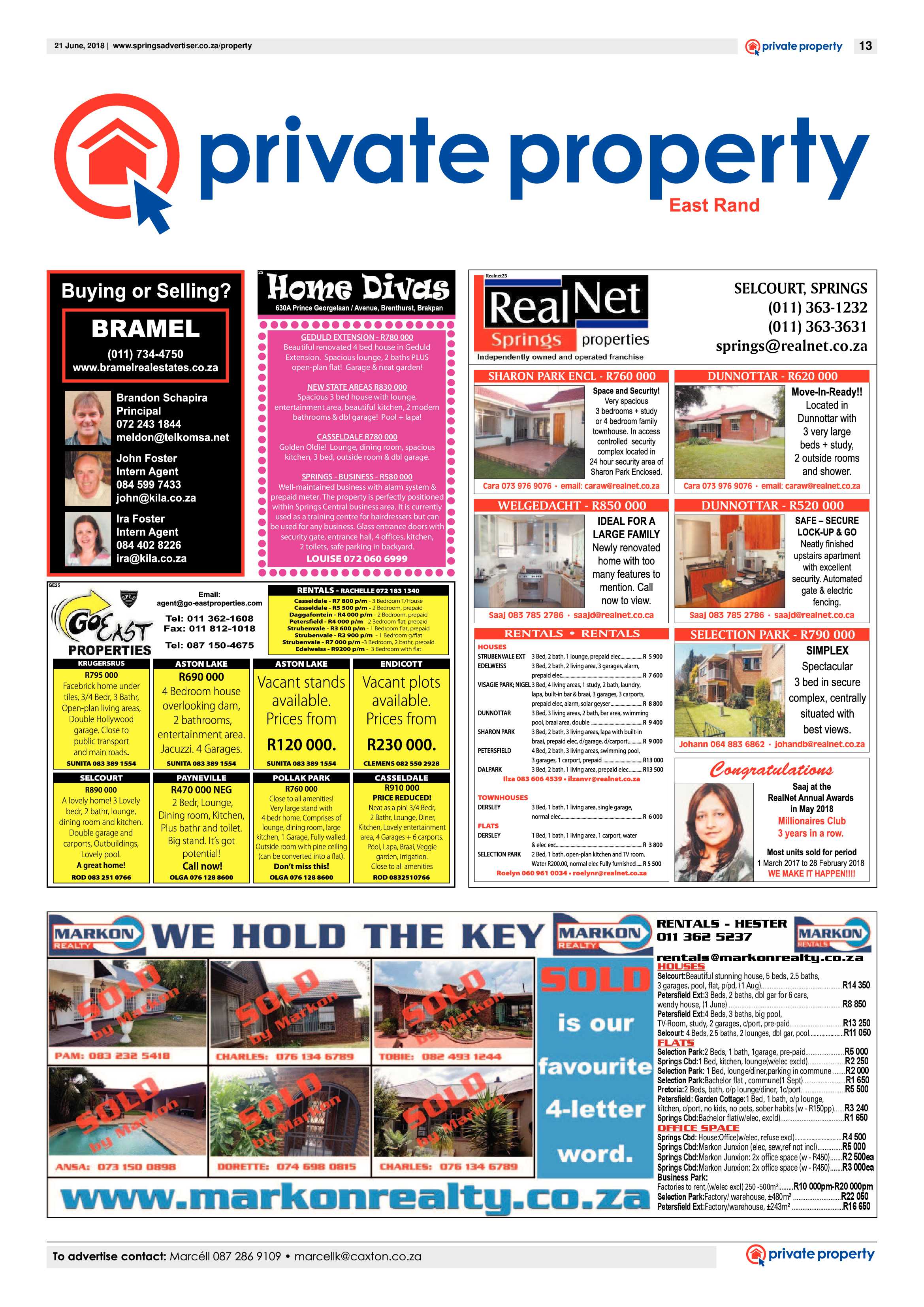 Springs Advertiser 21 June 2018 page 13