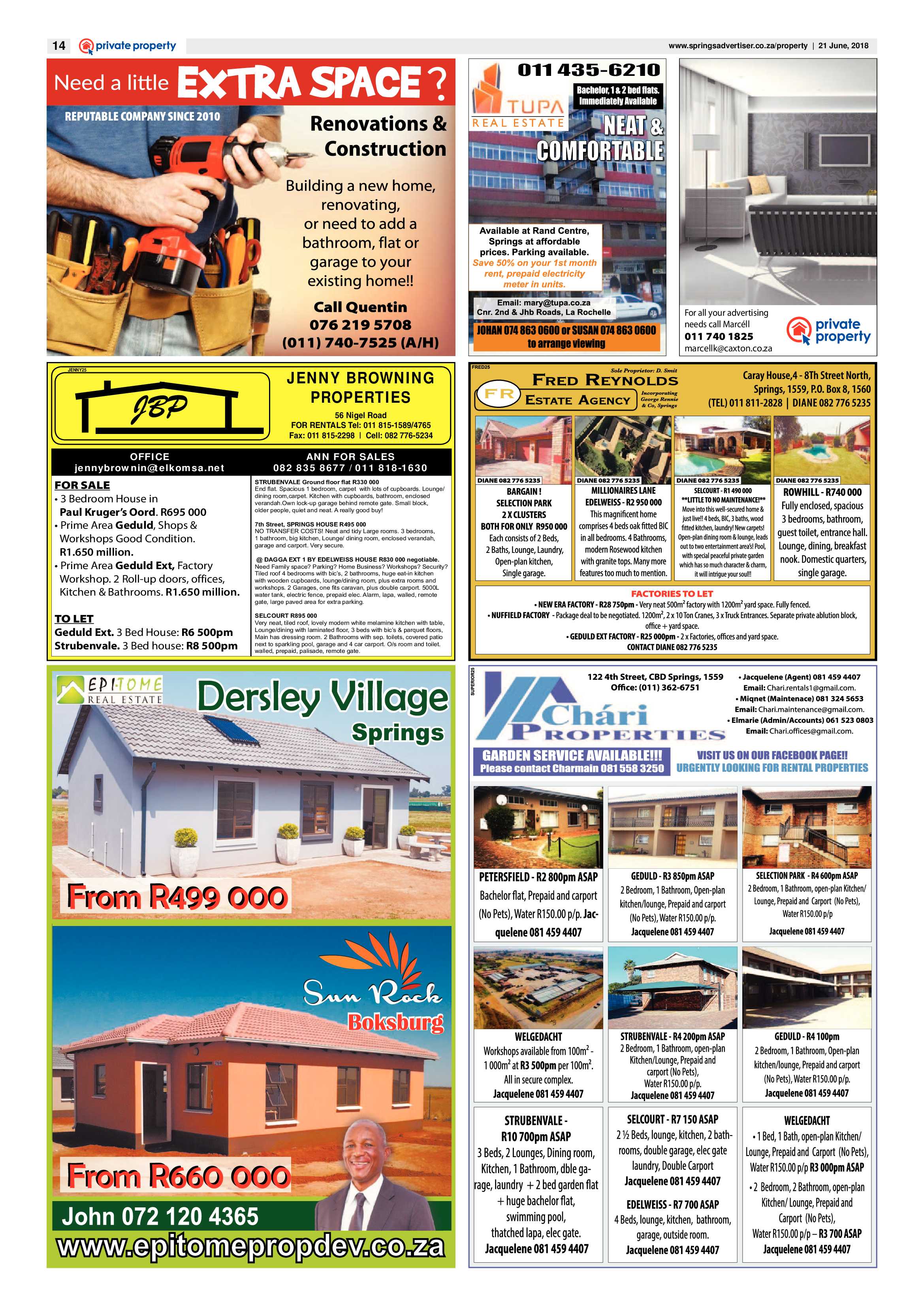 Springs Advertiser 21 June 2018 page 14