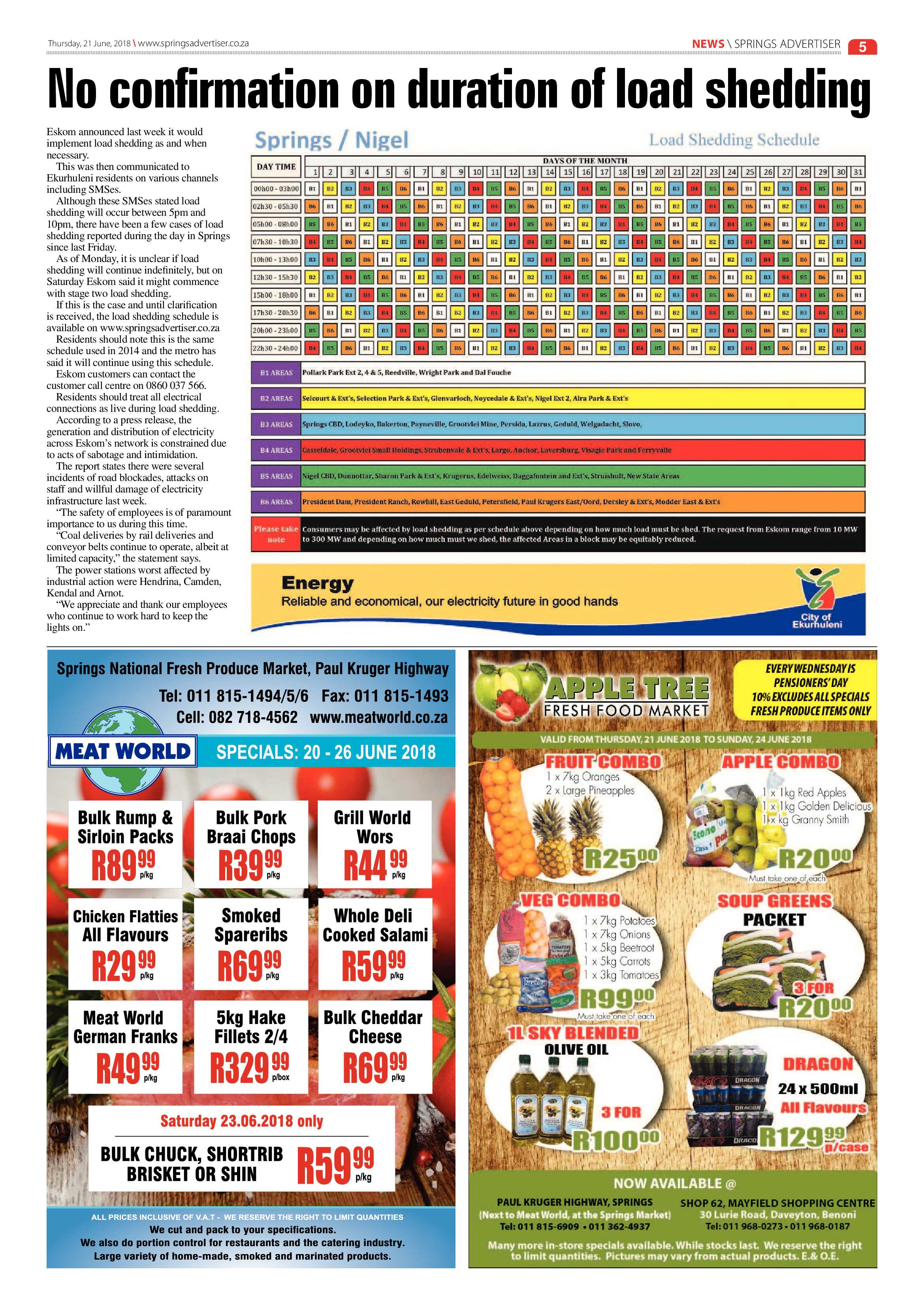 Springs Advertiser 21 June 2018 page 5