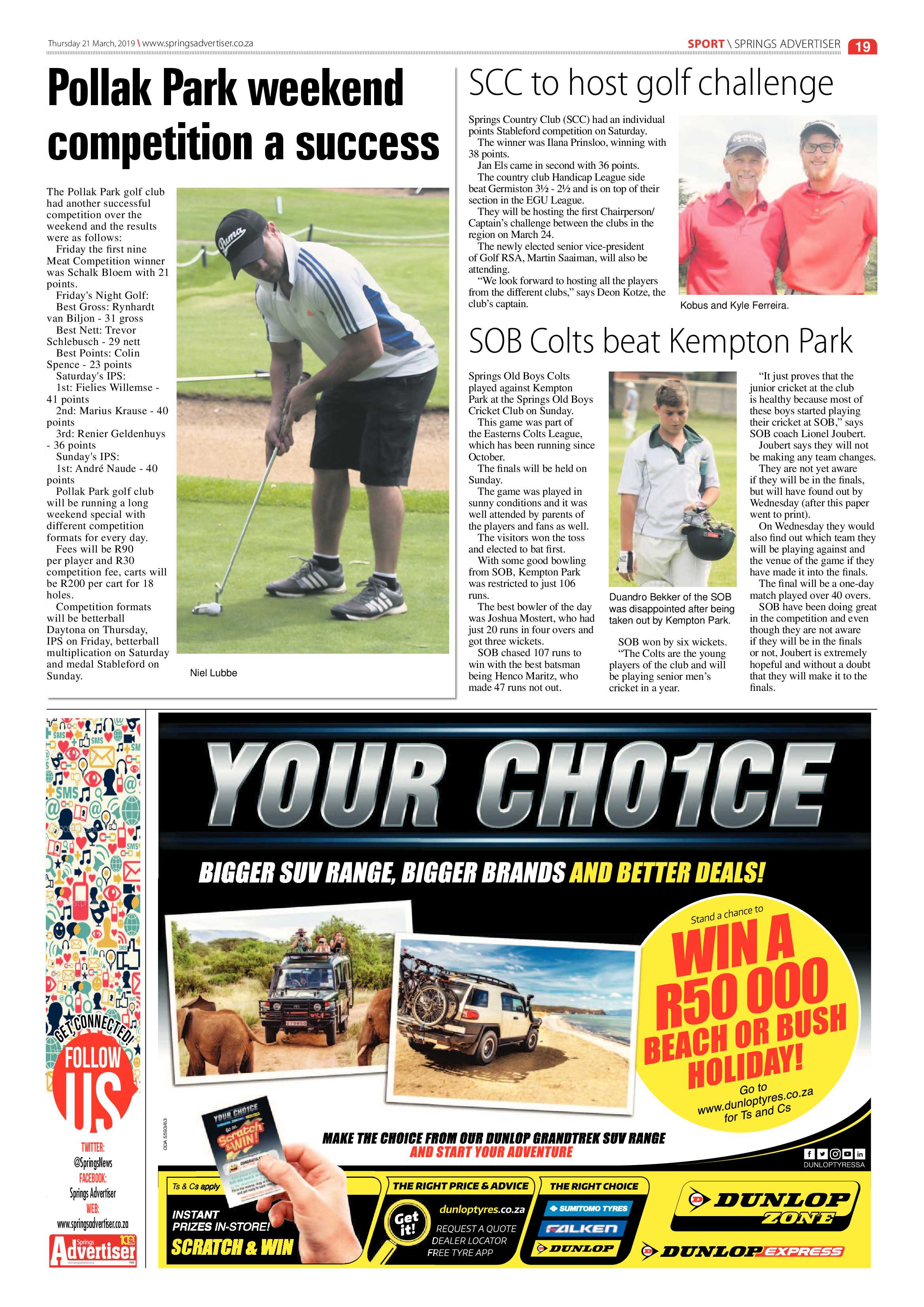 Springs Advertiser 21 March 2019 page 19