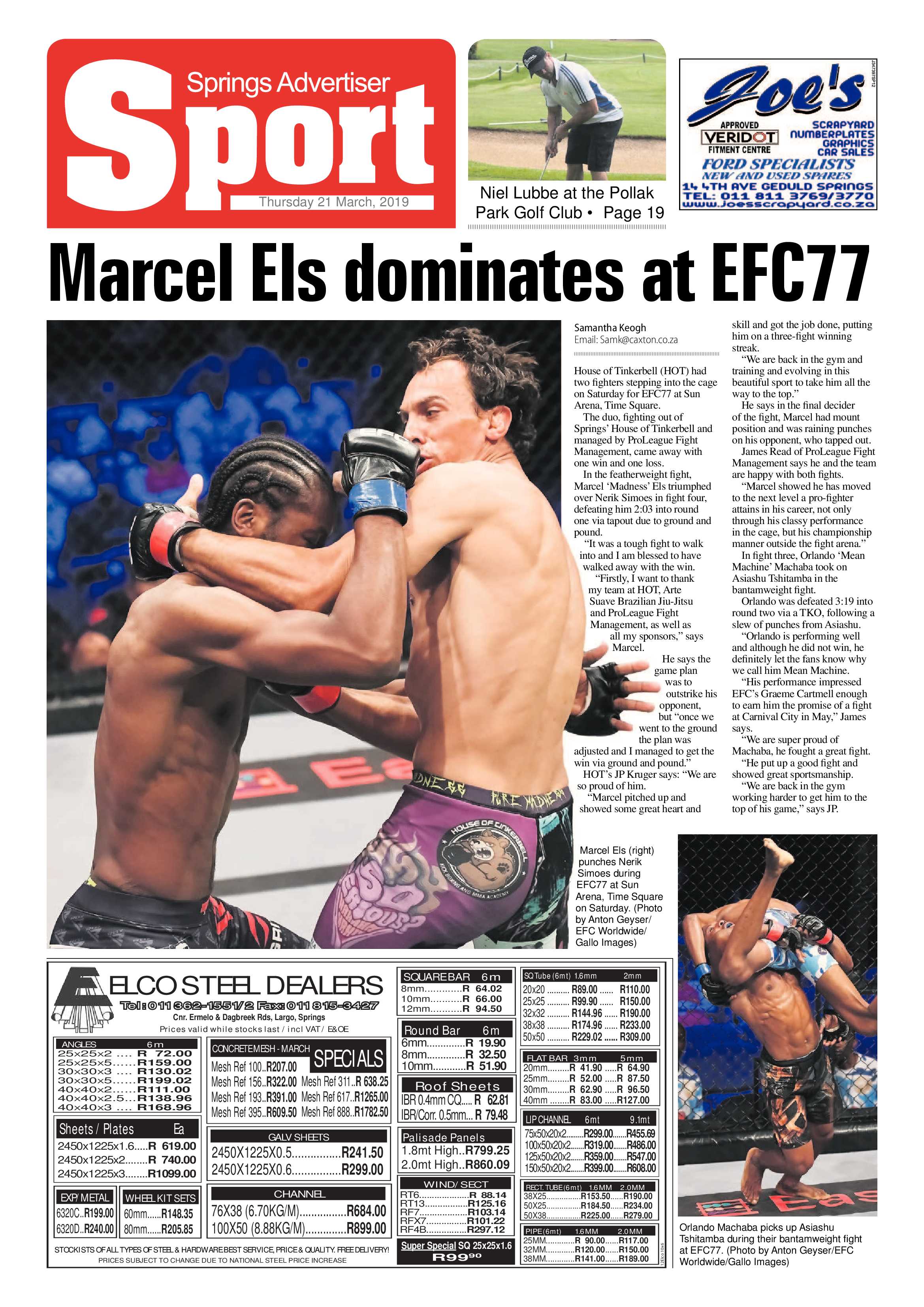 Springs Advertiser 21 March 2019 page 20