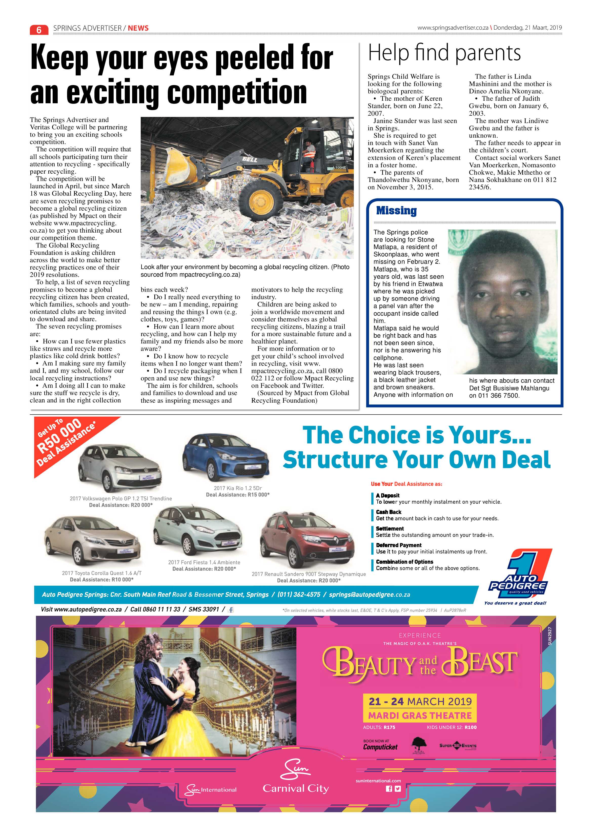 Springs Advertiser 21 March 2019 page 6