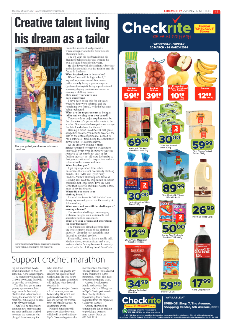 Springs Advertiser 21 March 2024 page 11