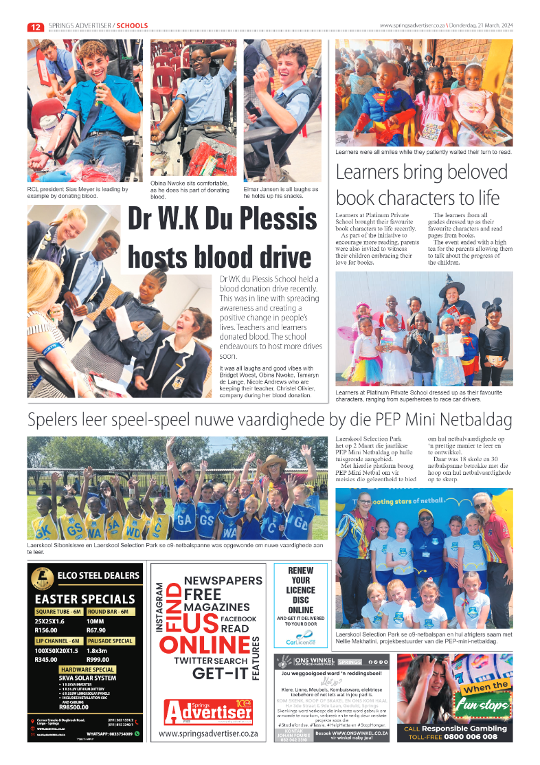 Springs Advertiser 21 March 2024 page 12