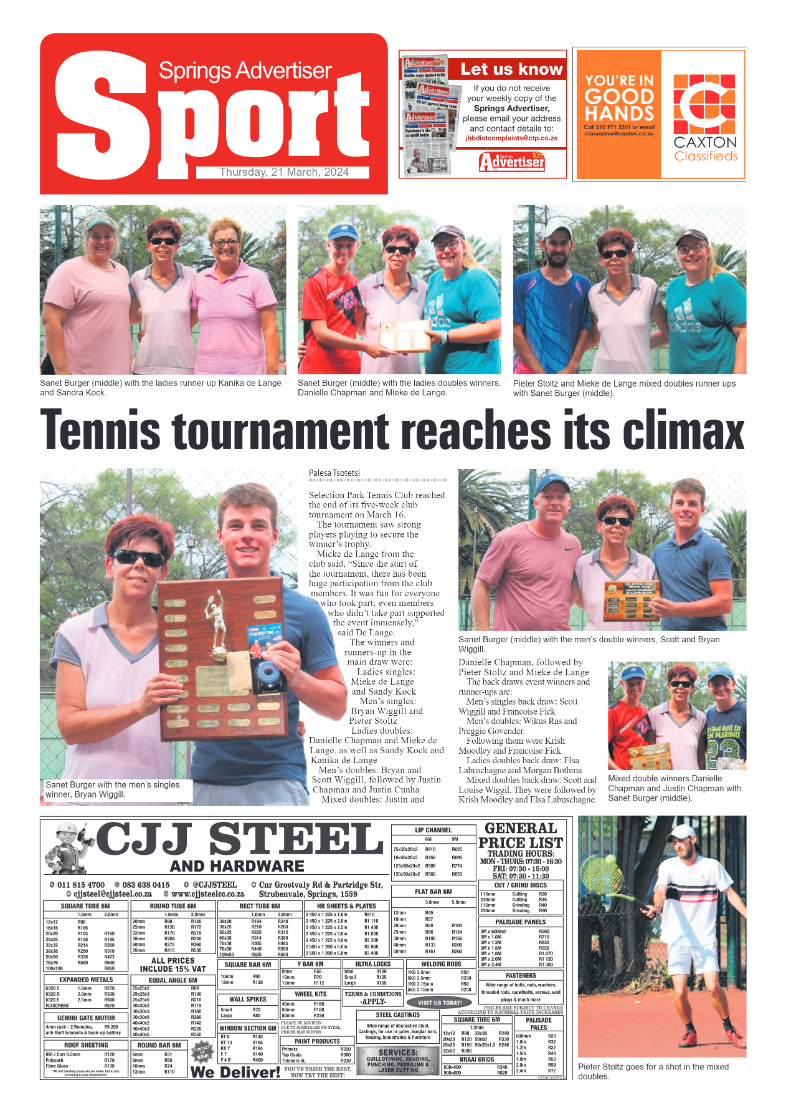 Springs Advertiser 21 March 2024 page 16