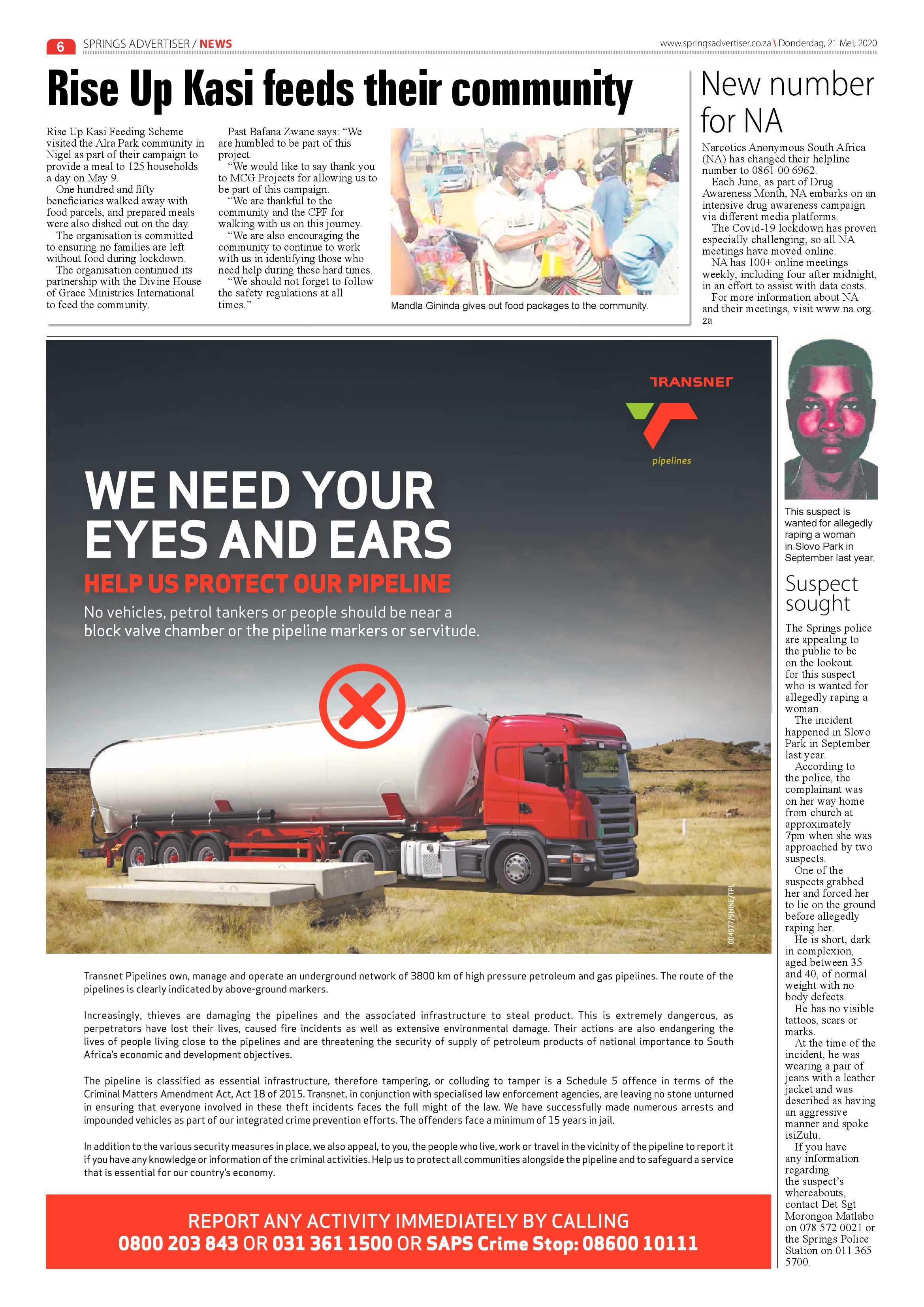 Springs Advertiser 21 May 2020 page 6