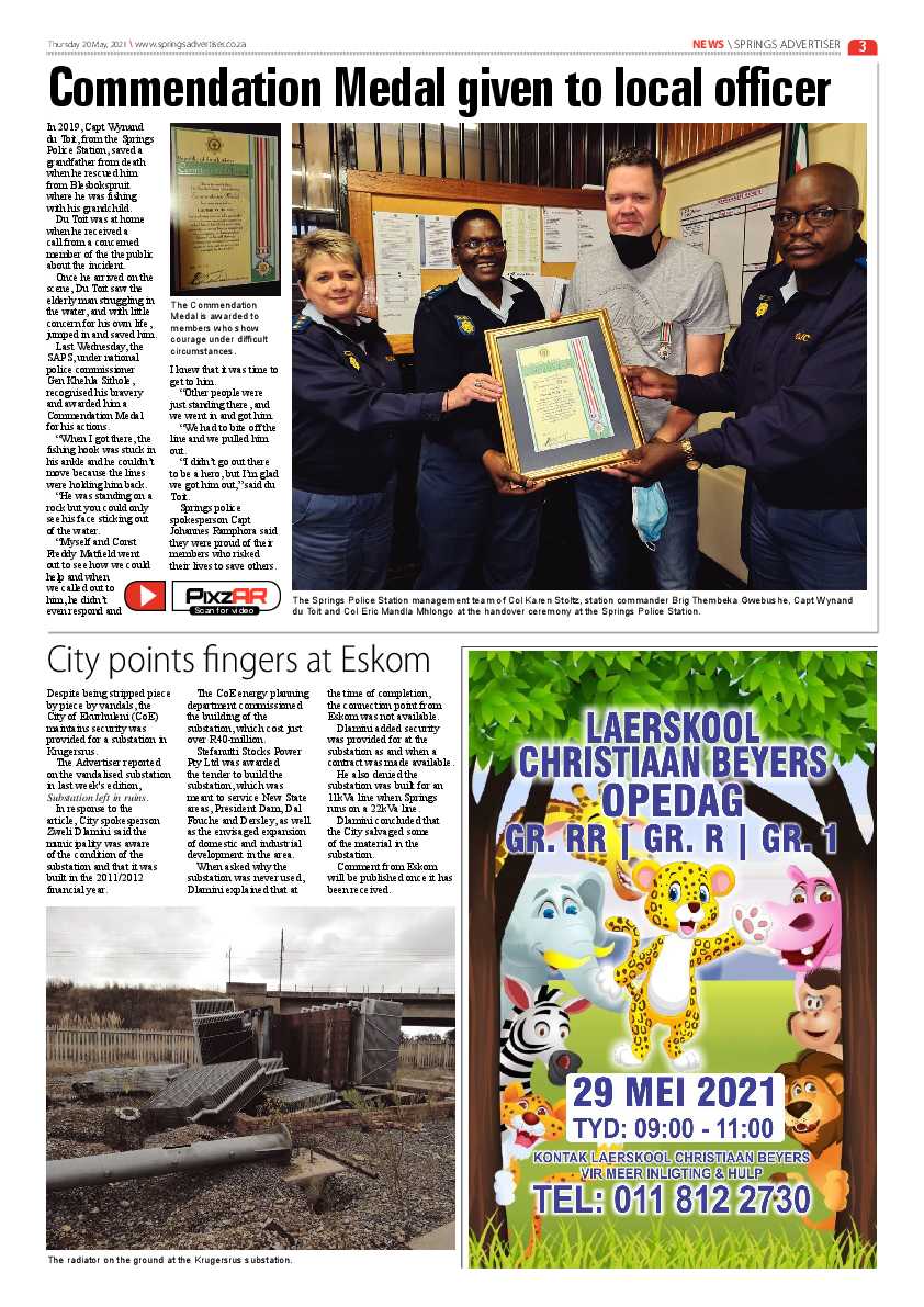 Springs Advertiser 21 May 2021 page 3