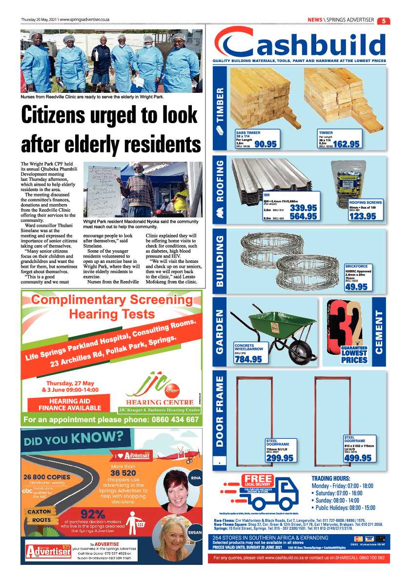 Springs Advertiser 21 May 2021 page 5