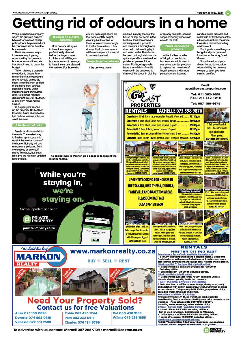 Springs Advertiser 21 May 2021 page 9