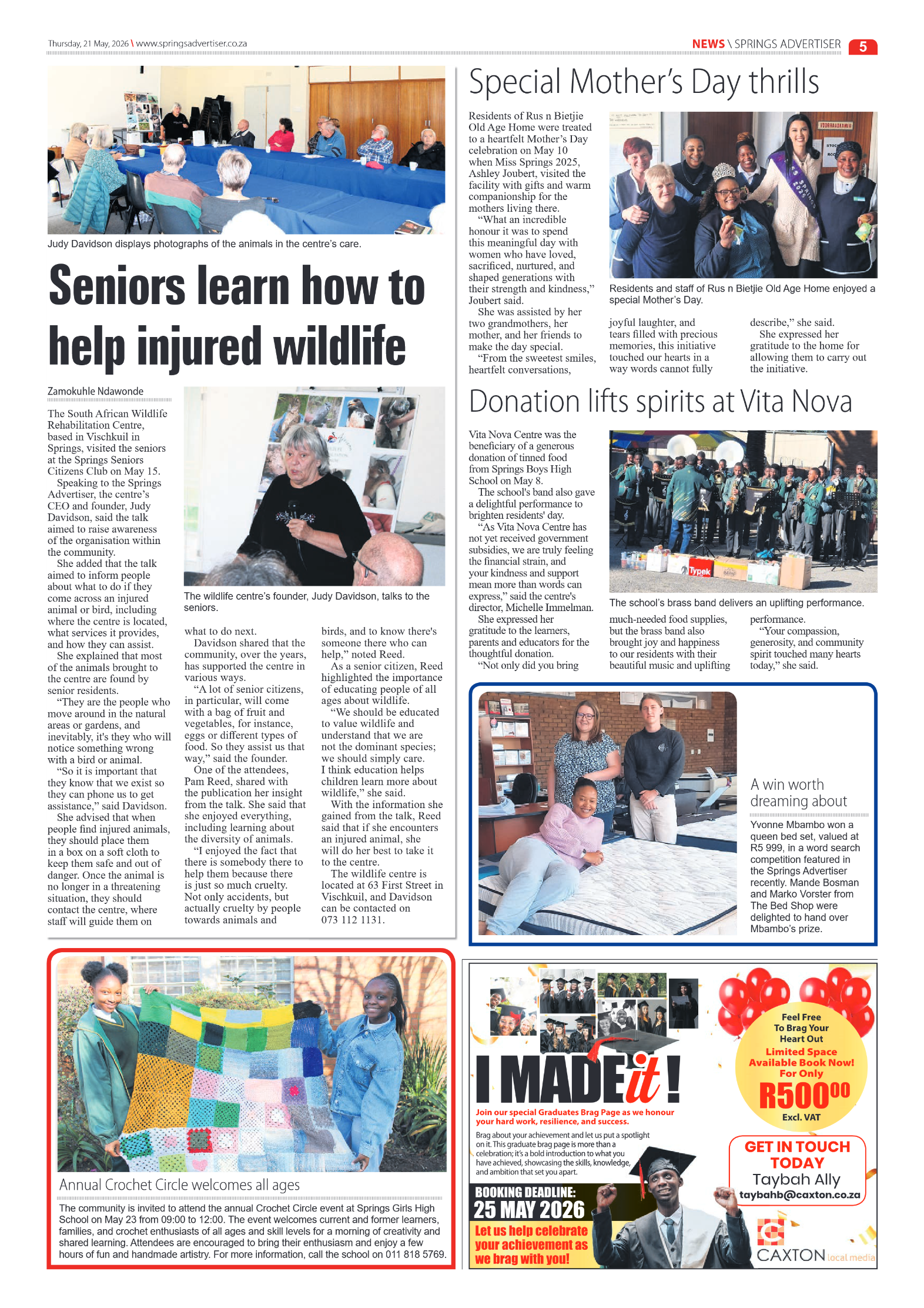 Springs Advertiser 21 May 2026 page 5