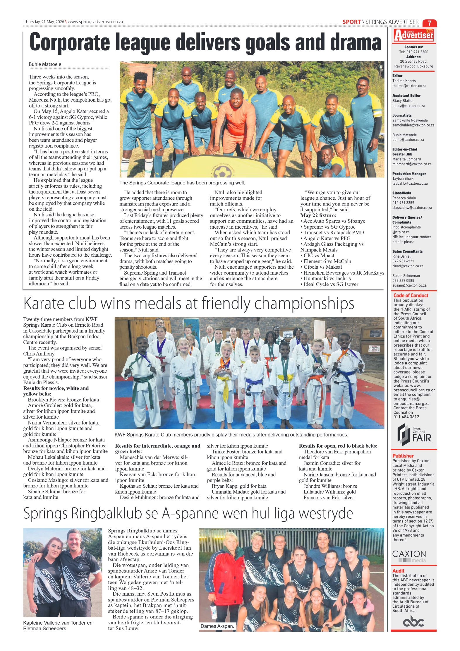 Springs Advertiser 21 May 2026 page 7