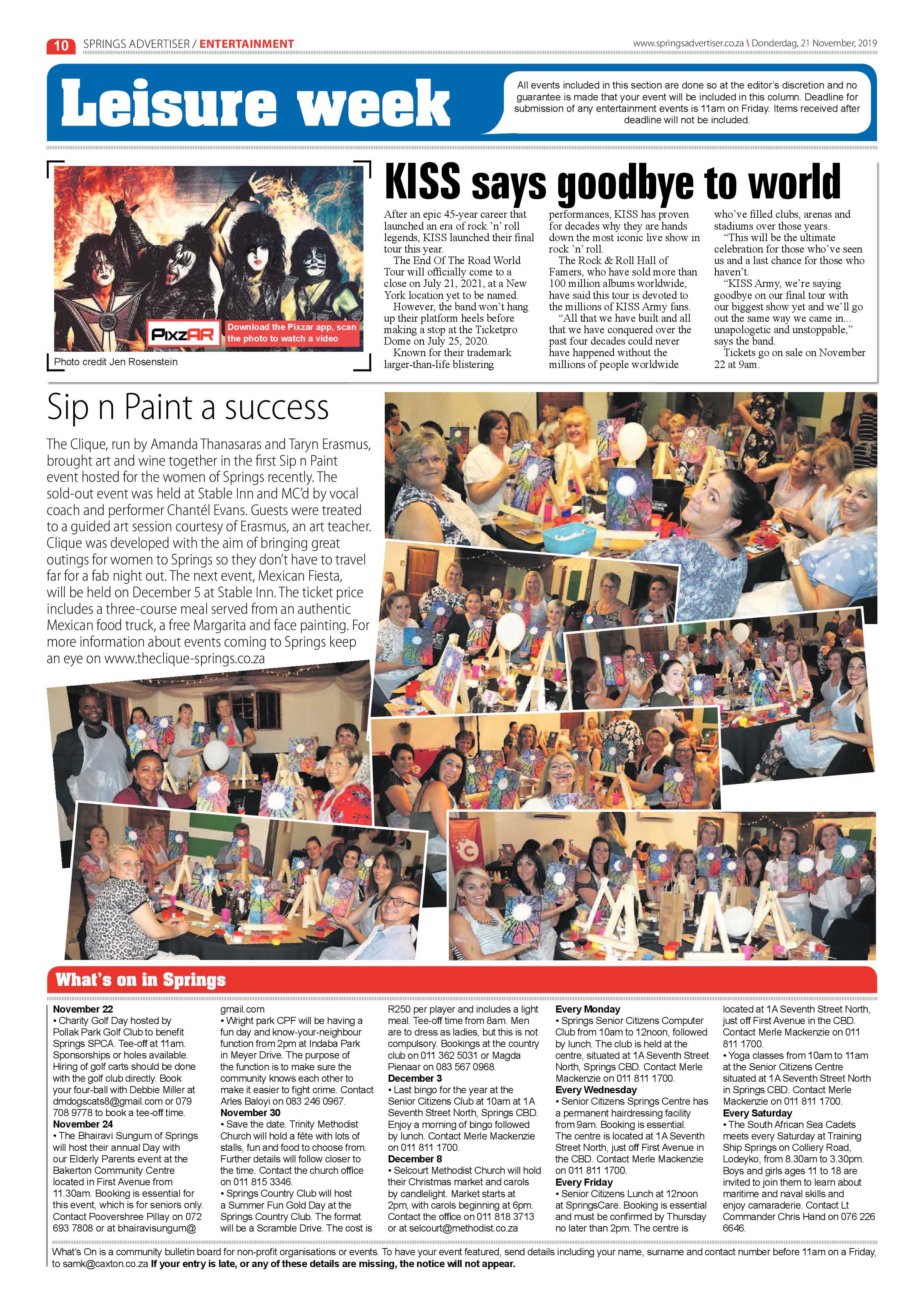 Springs Advertiser 21 November 2019 page 10