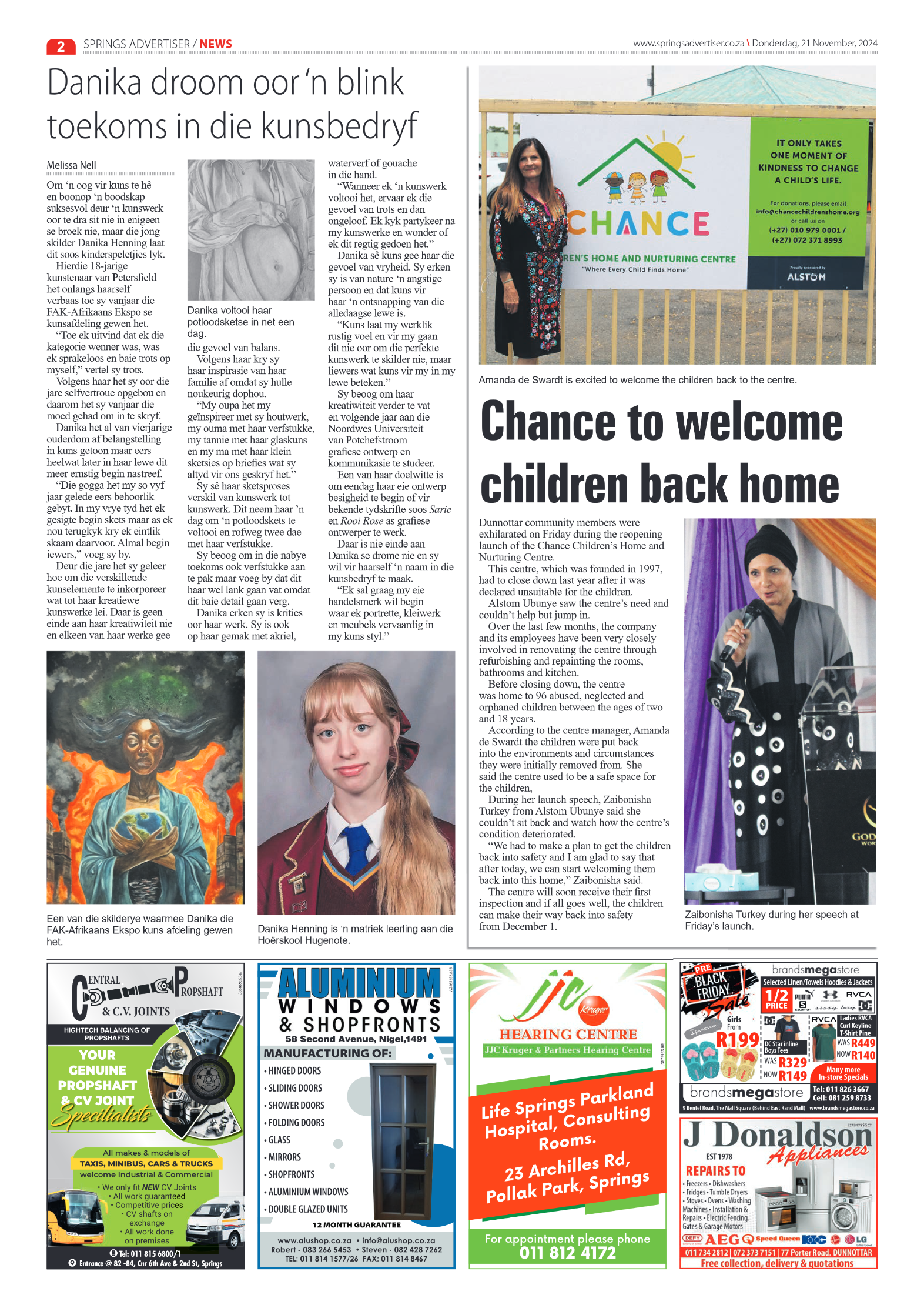 Springs Advertiser 21 November 2024 page 2
