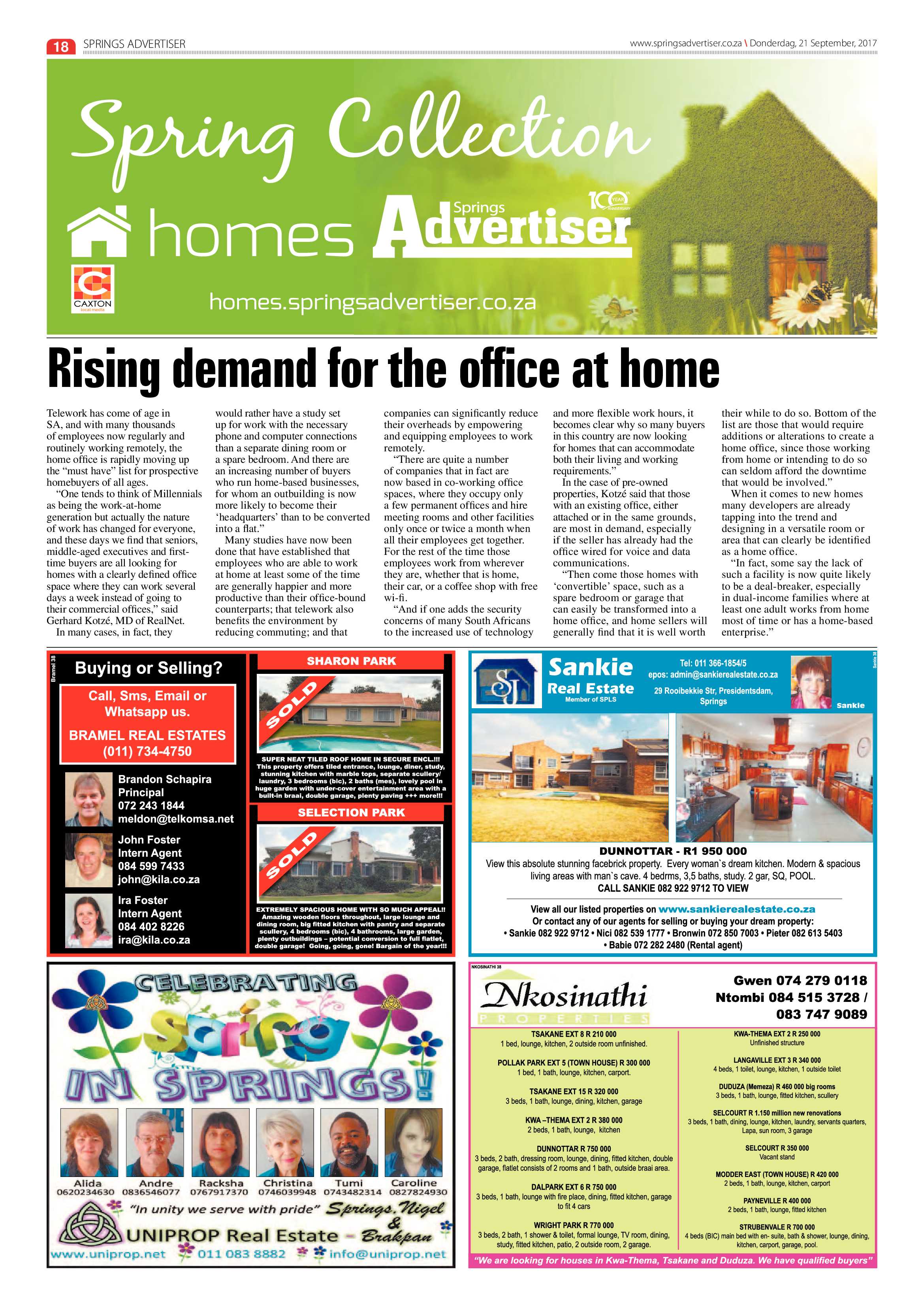 Springs Advertiser 21 September 2017 page 18