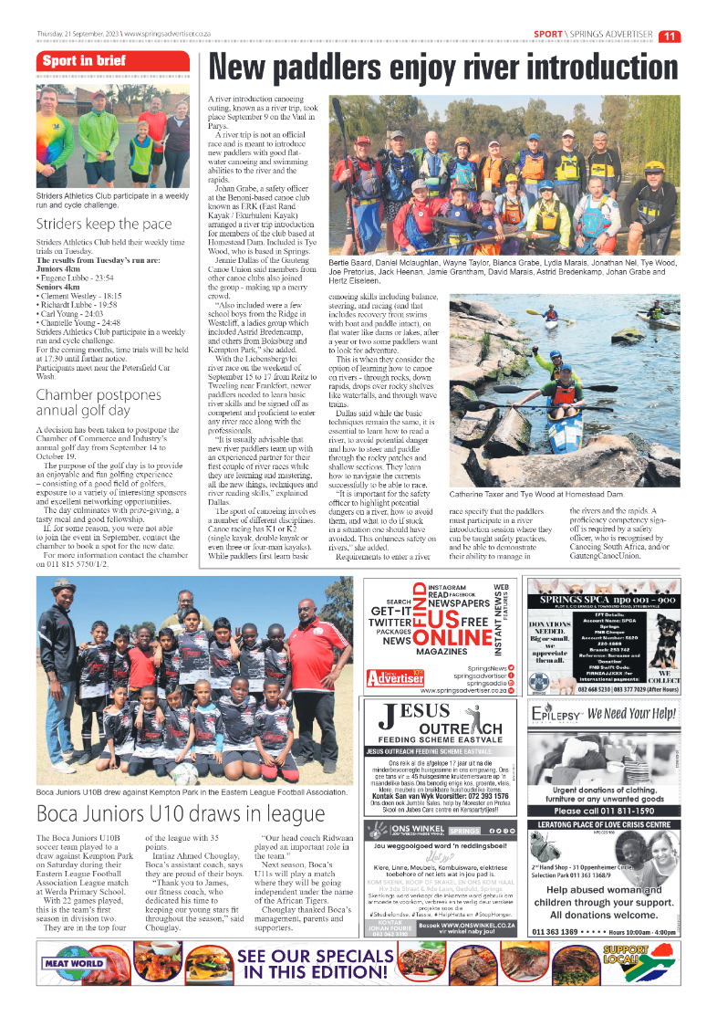 Springs Advertiser 21 September 2023 page 11