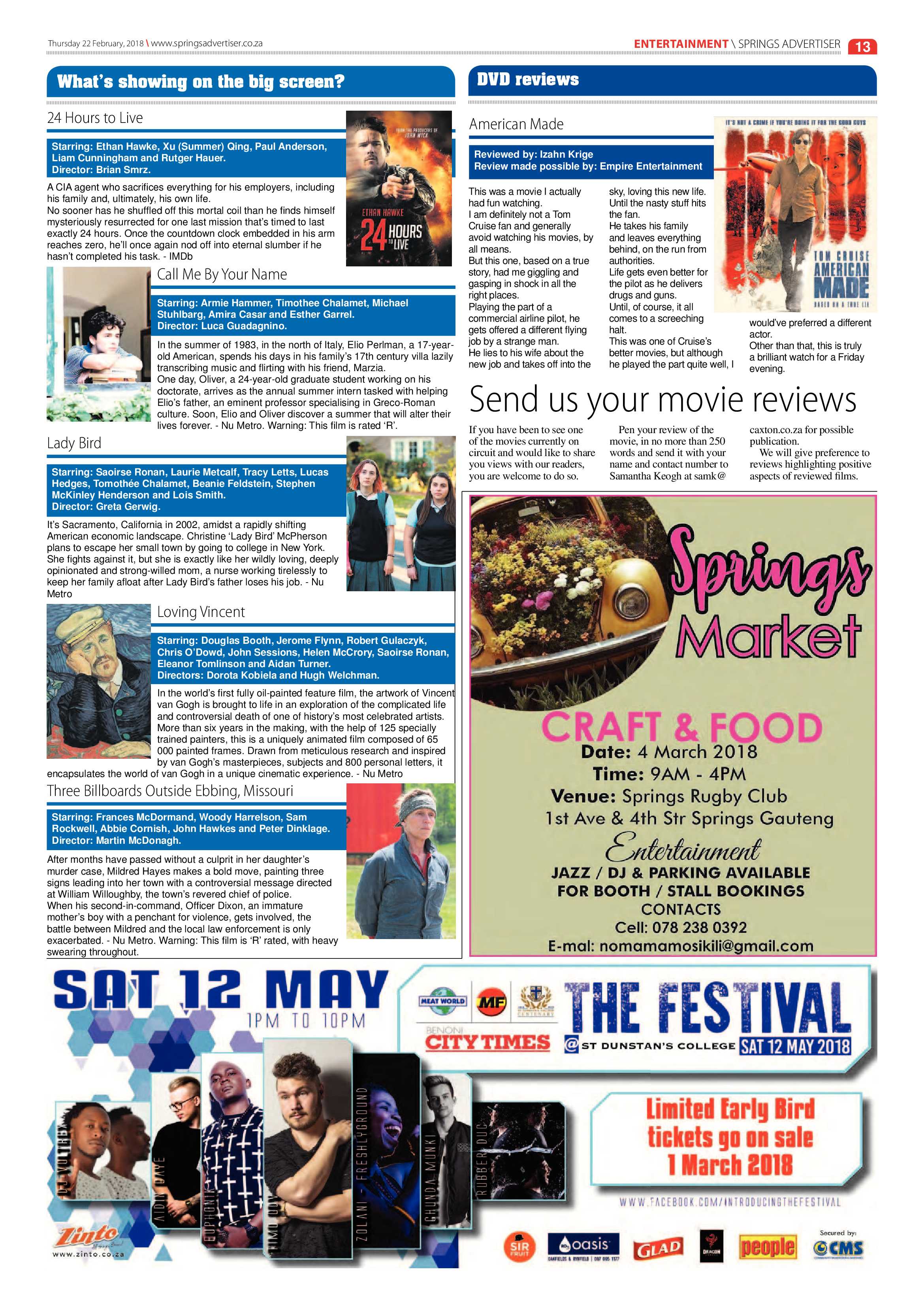 Springs Advertiser 22 February 2018 page 15