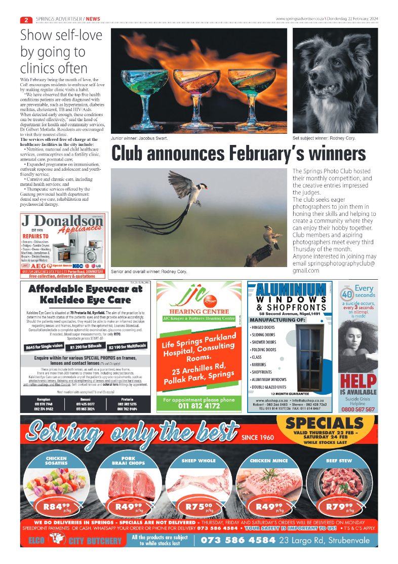 Springs Advertiser 22 February 2024 page 2
