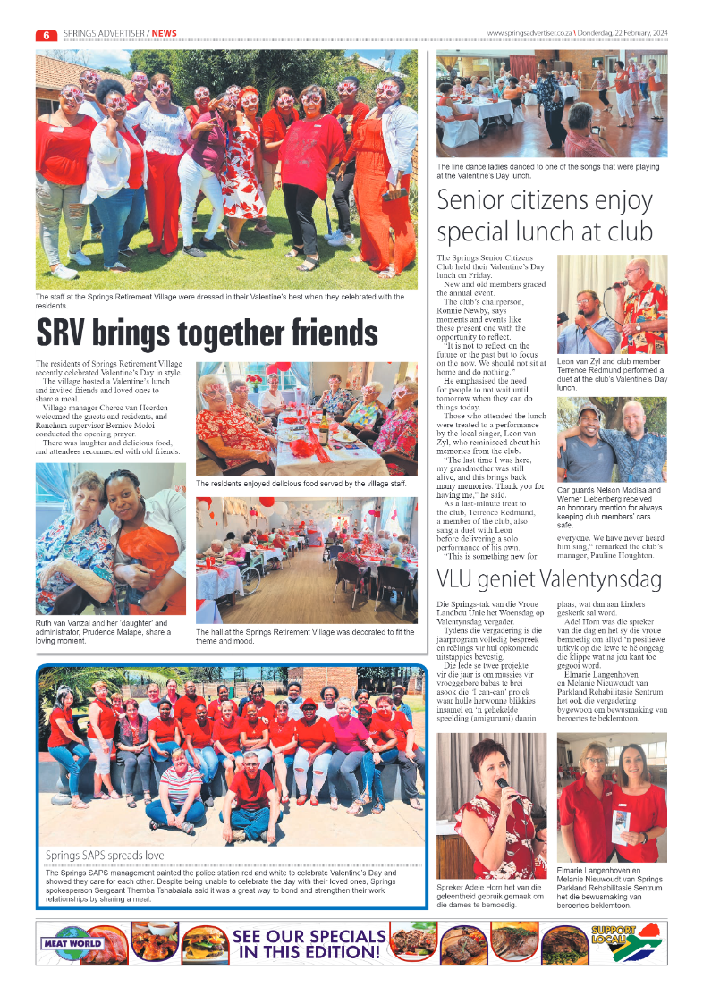 Springs Advertiser 22 February 2024 page 6