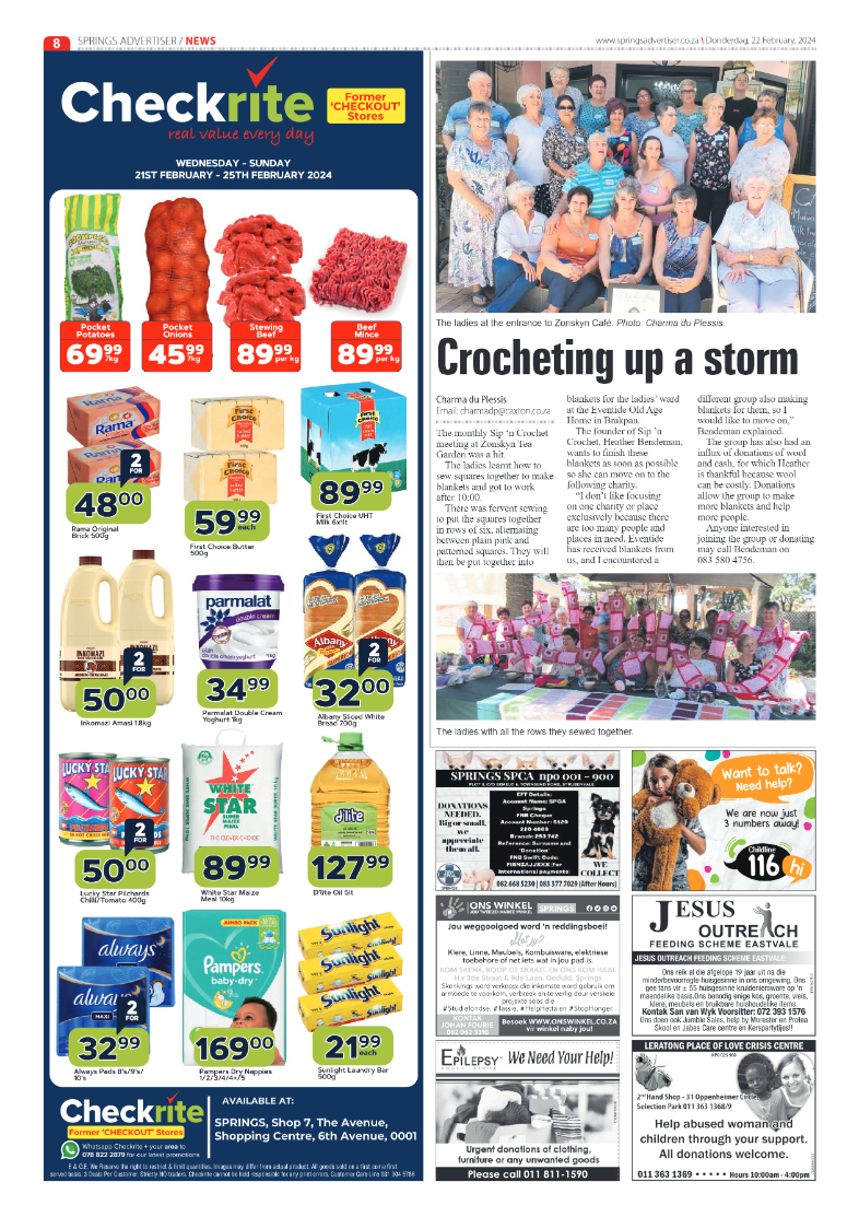 Springs Advertiser 22 February 2024 page 8