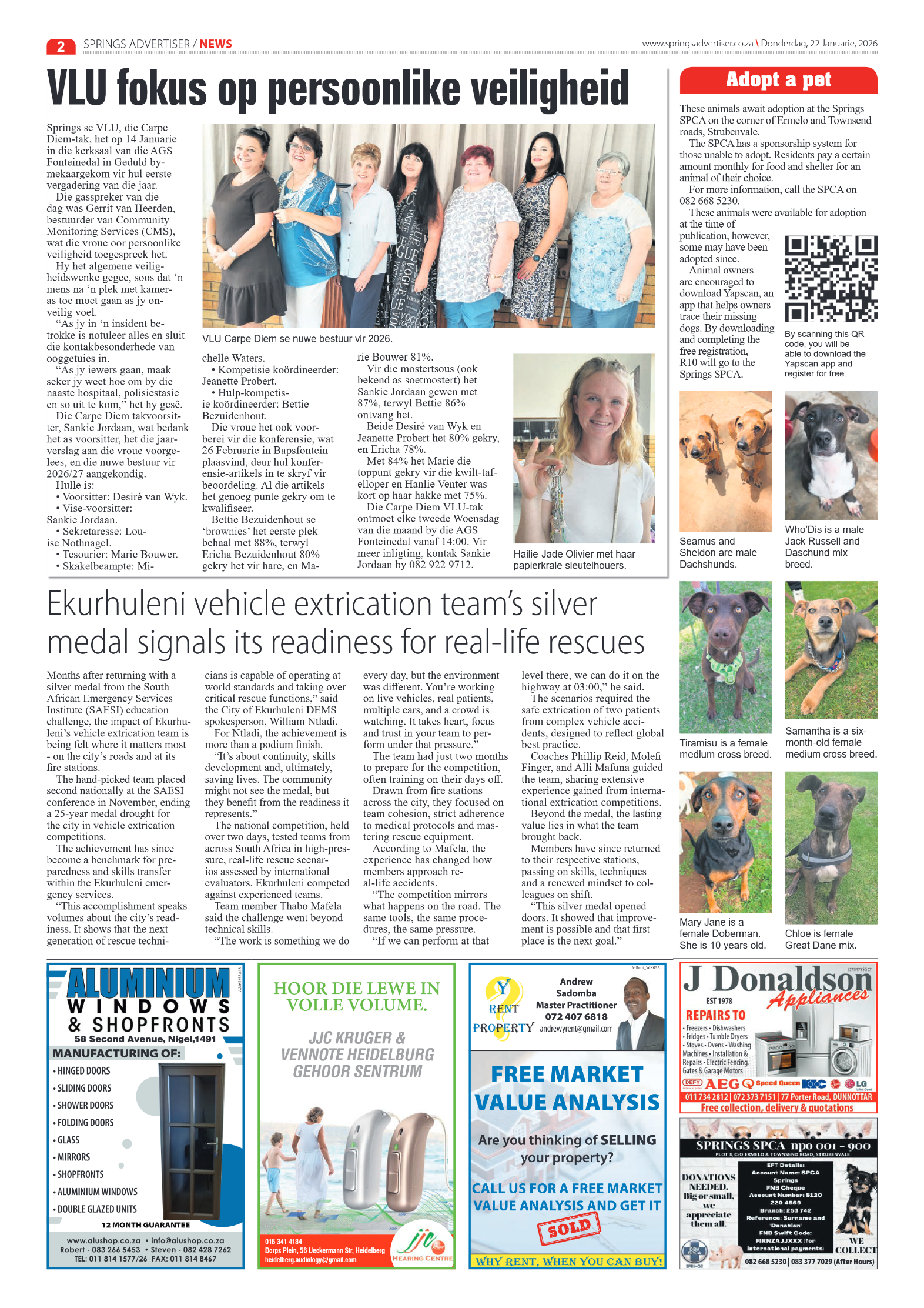 Springs Advertiser 22 January 2026 page 2