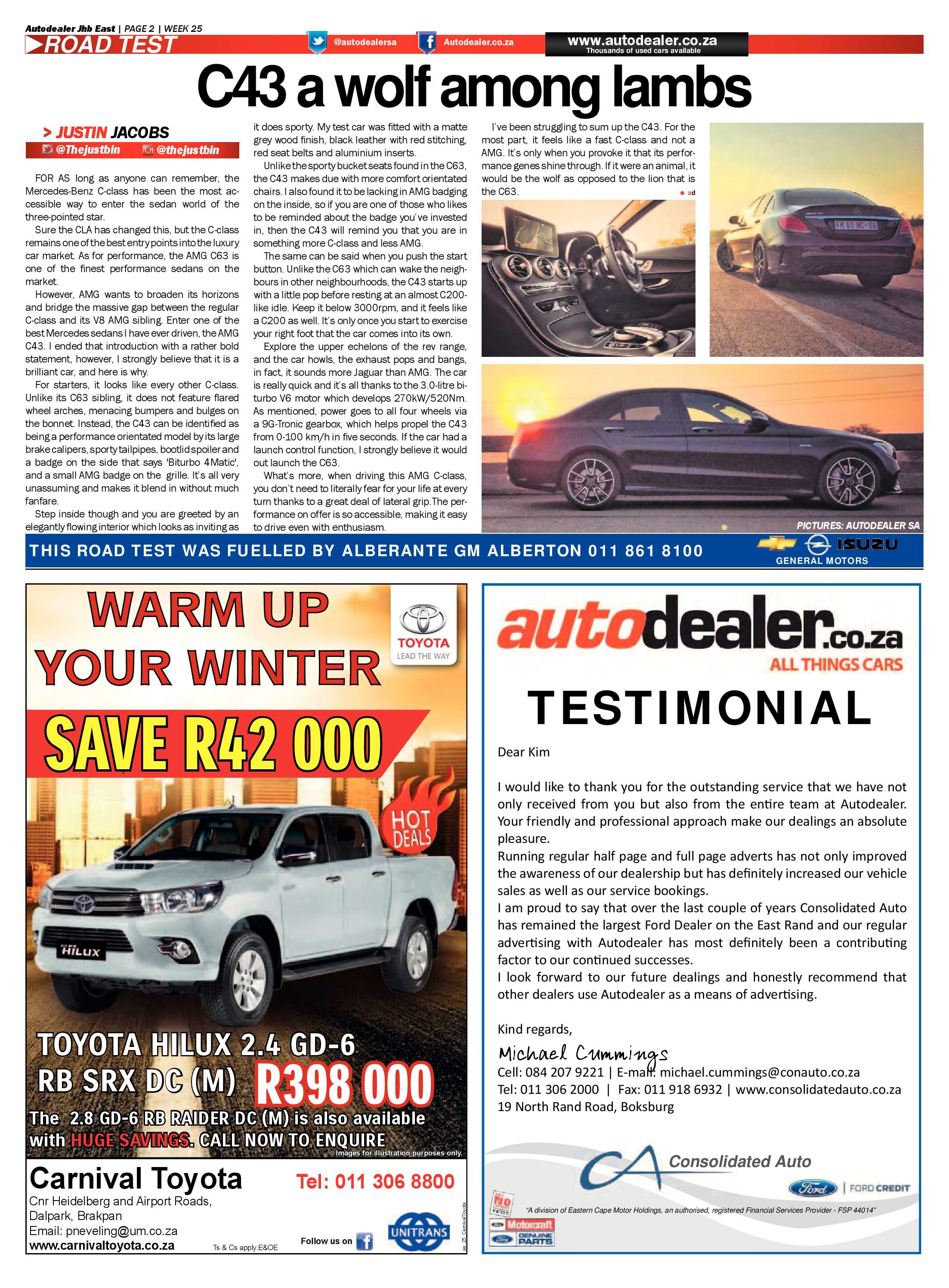 Springs Advertiser 22 June 2017 page 34
