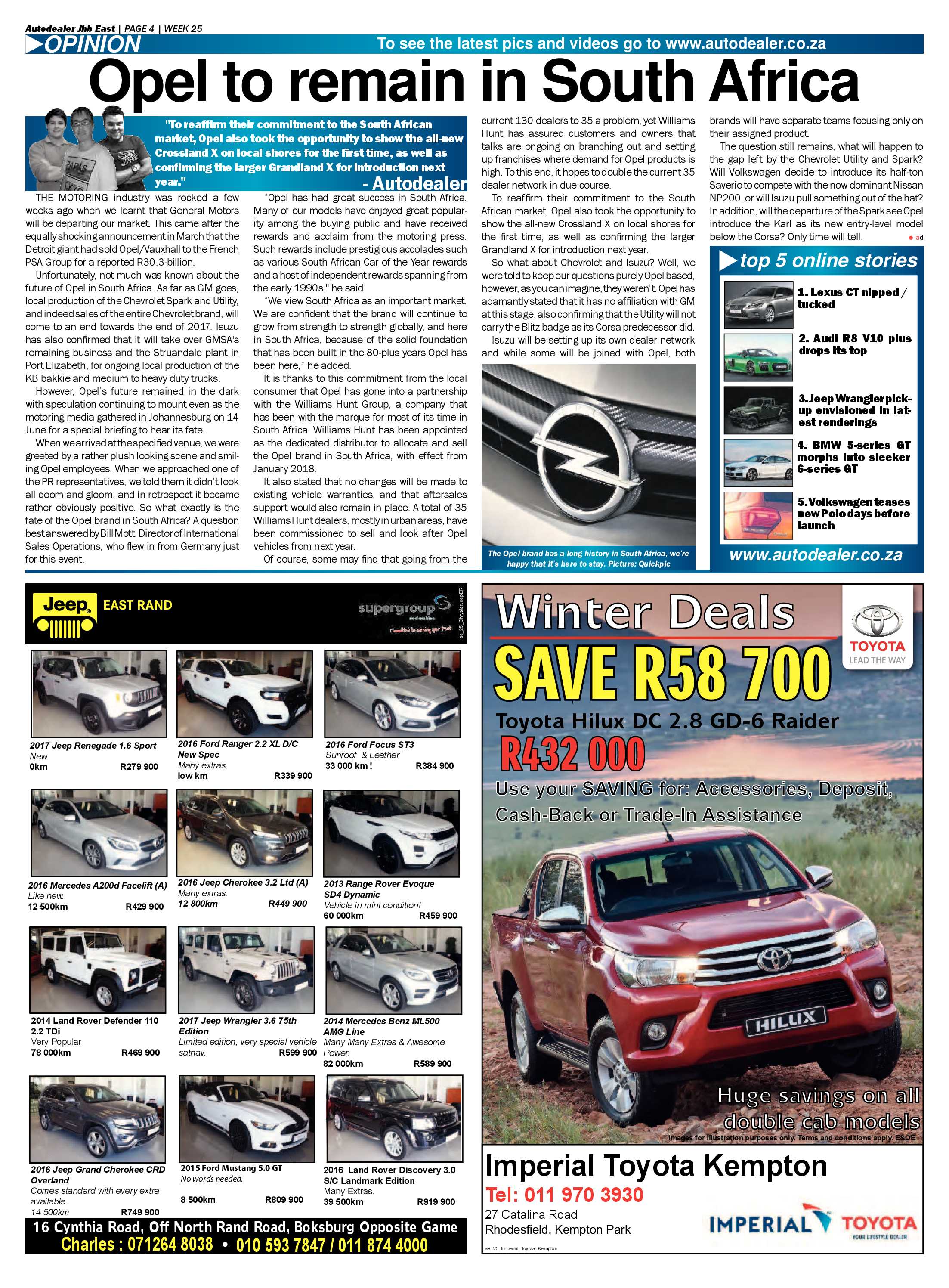 Springs Advertiser 22 June 2017 page 36