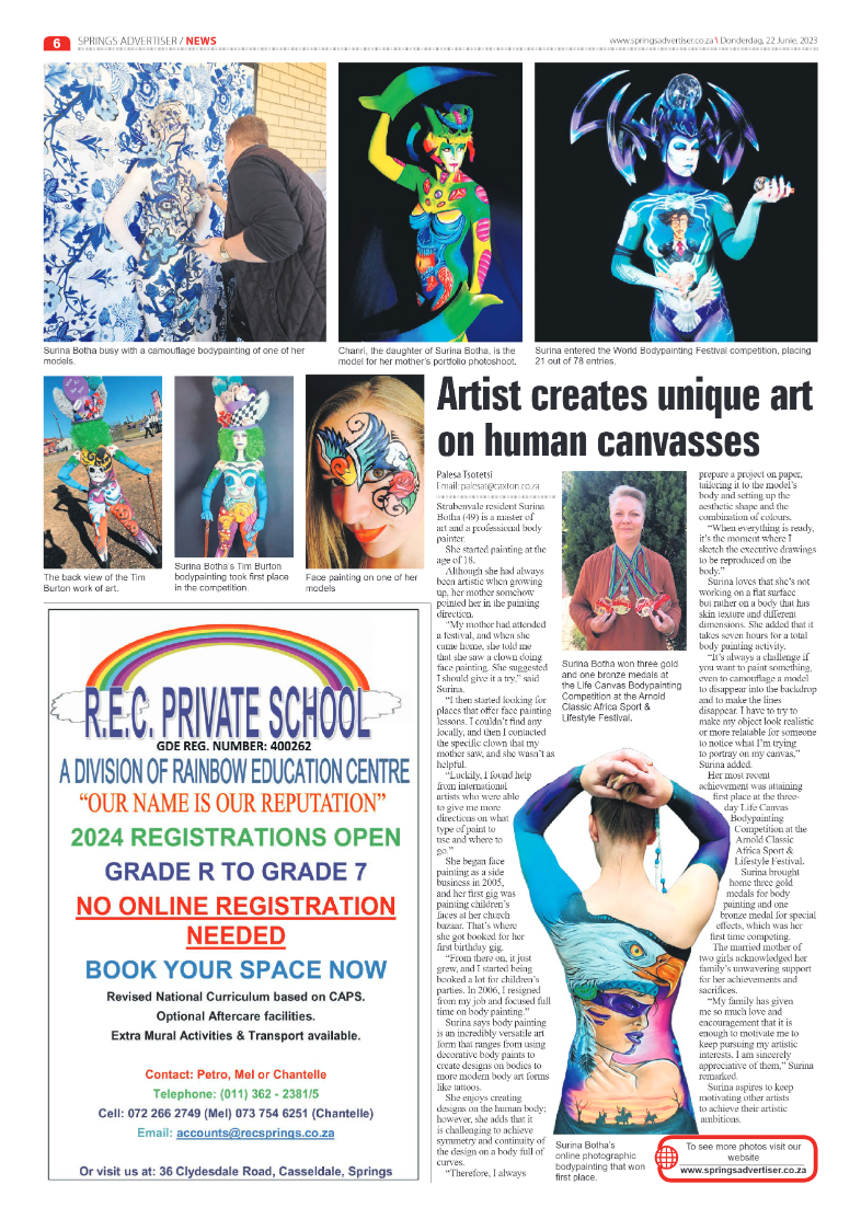 Springs Advertiser 22 June 2023 page 6