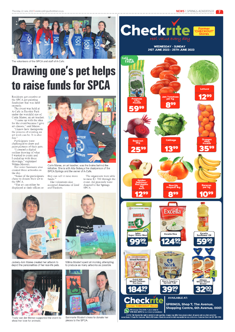 Springs Advertiser 22 June 2023 page 7