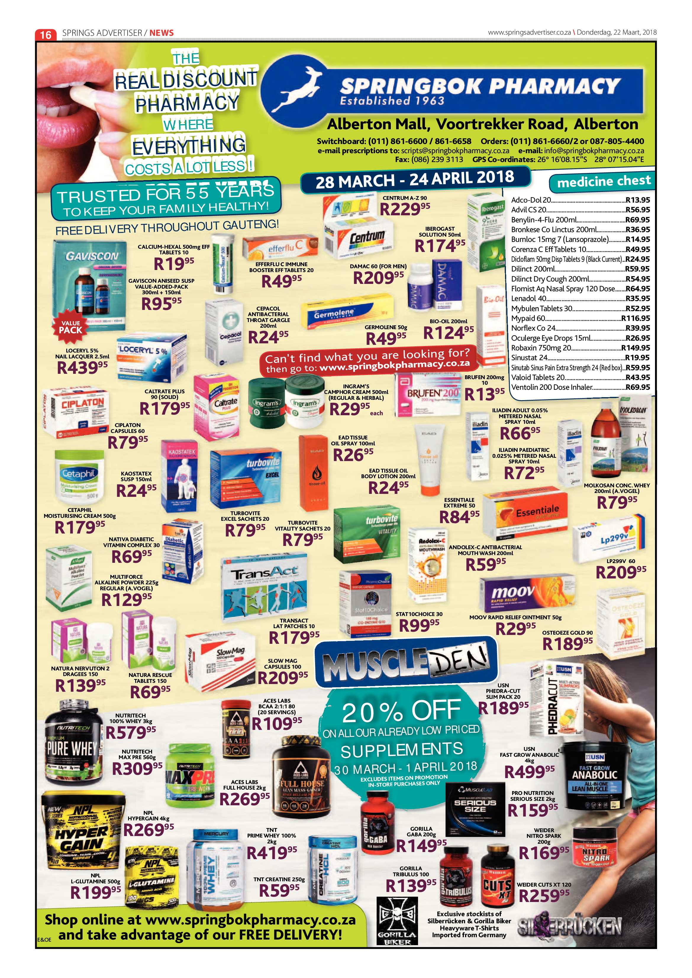 Springs Advertiser 22 March 2018 page 18