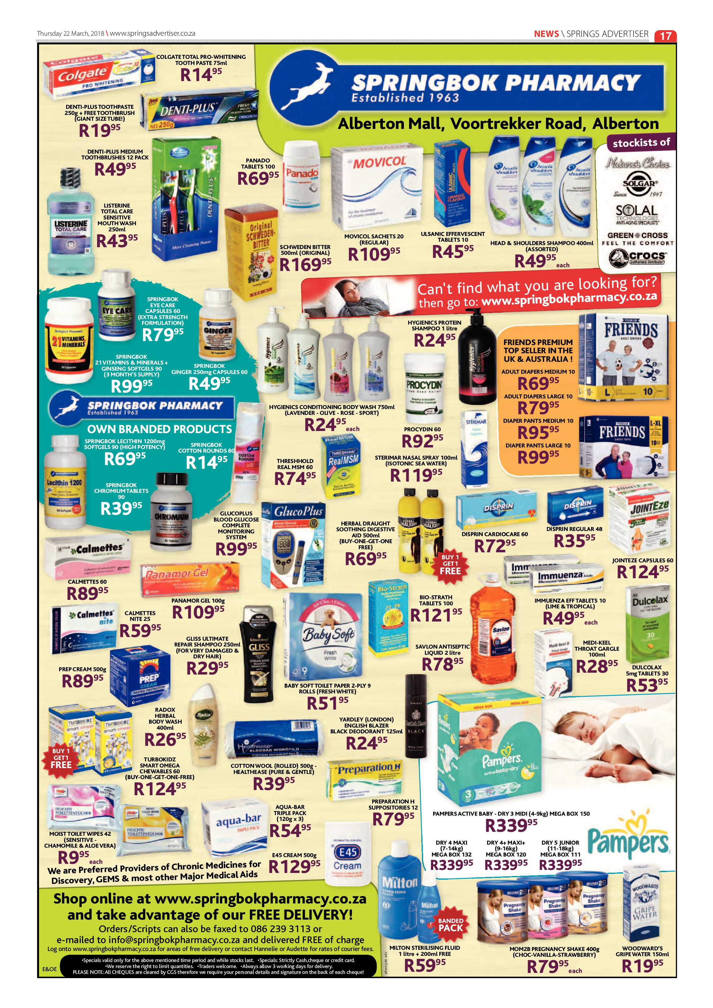 Springs Advertiser 22 March 2018 page 19