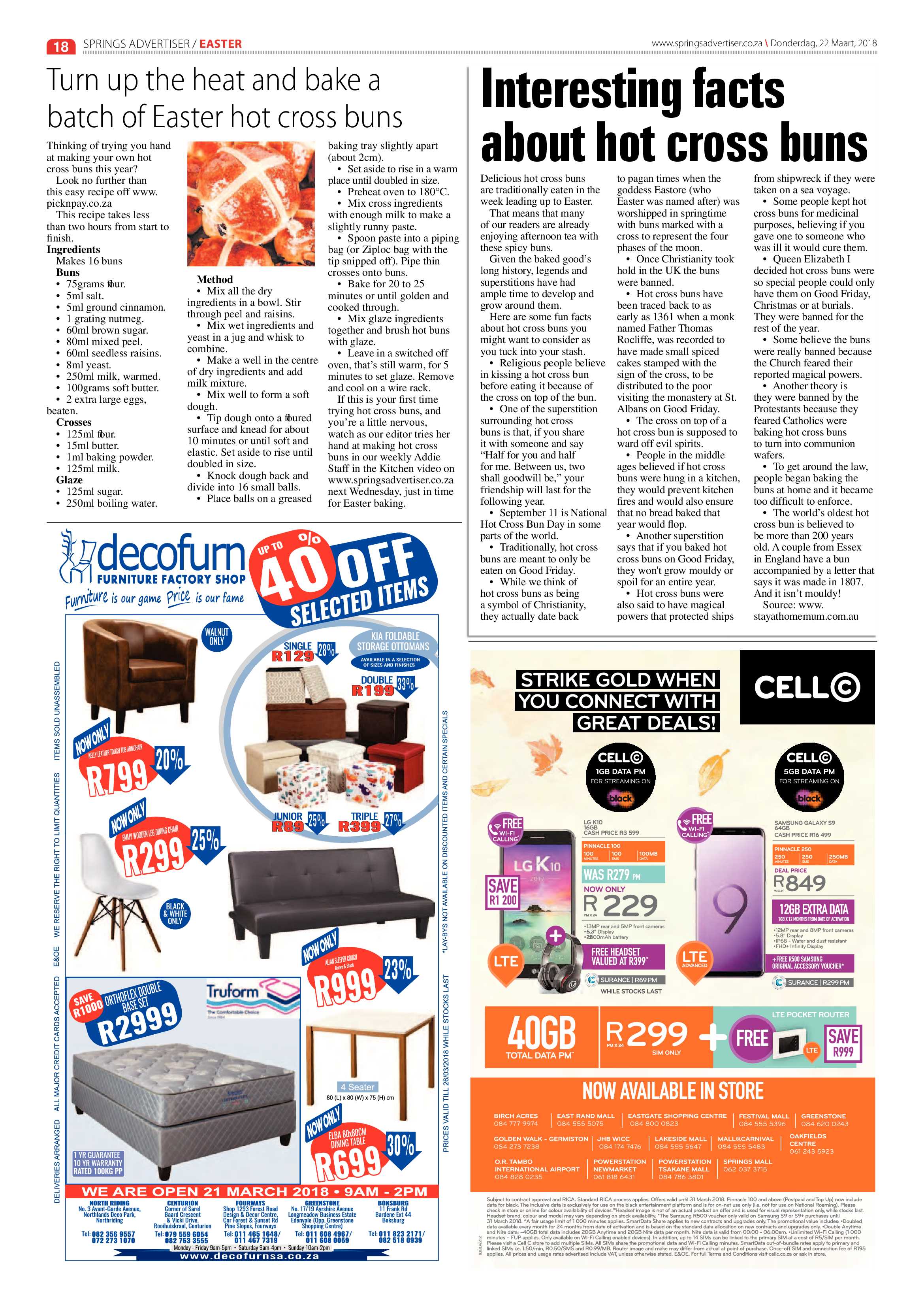 Springs Advertiser 22 March 2018 page 20