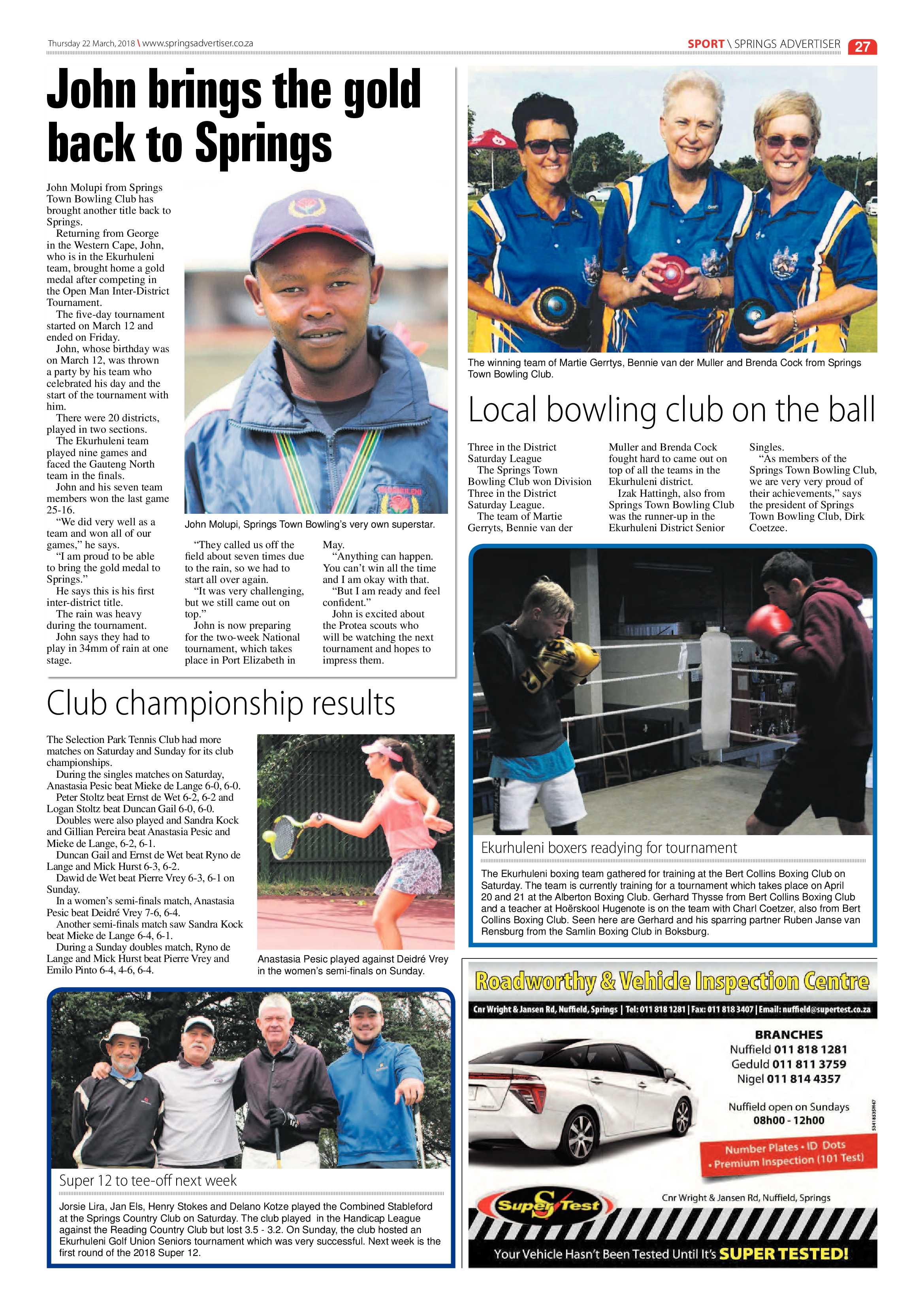 Springs Advertiser 22 March 2018 page 29
