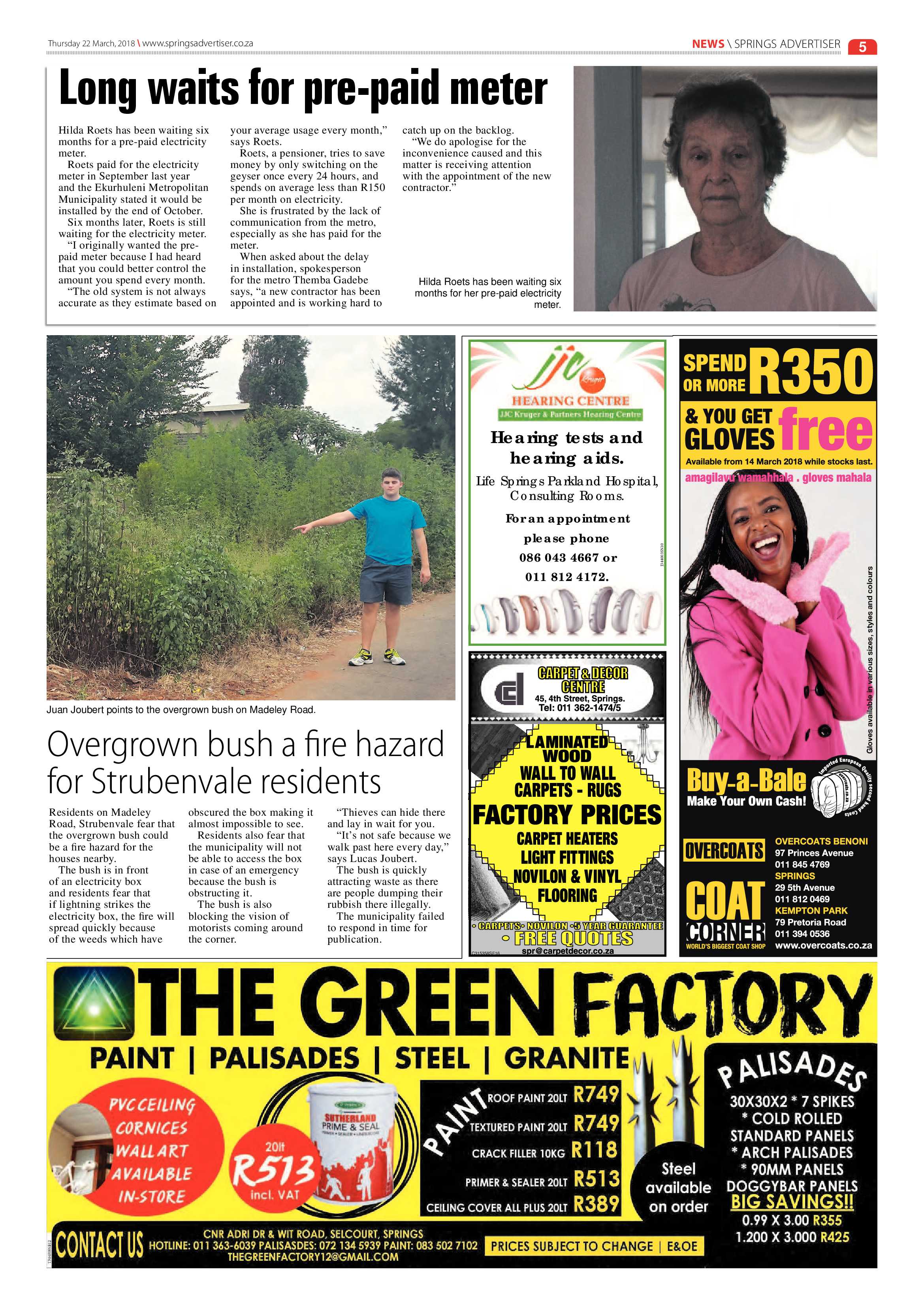 Springs Advertiser 22 March 2018 page 7