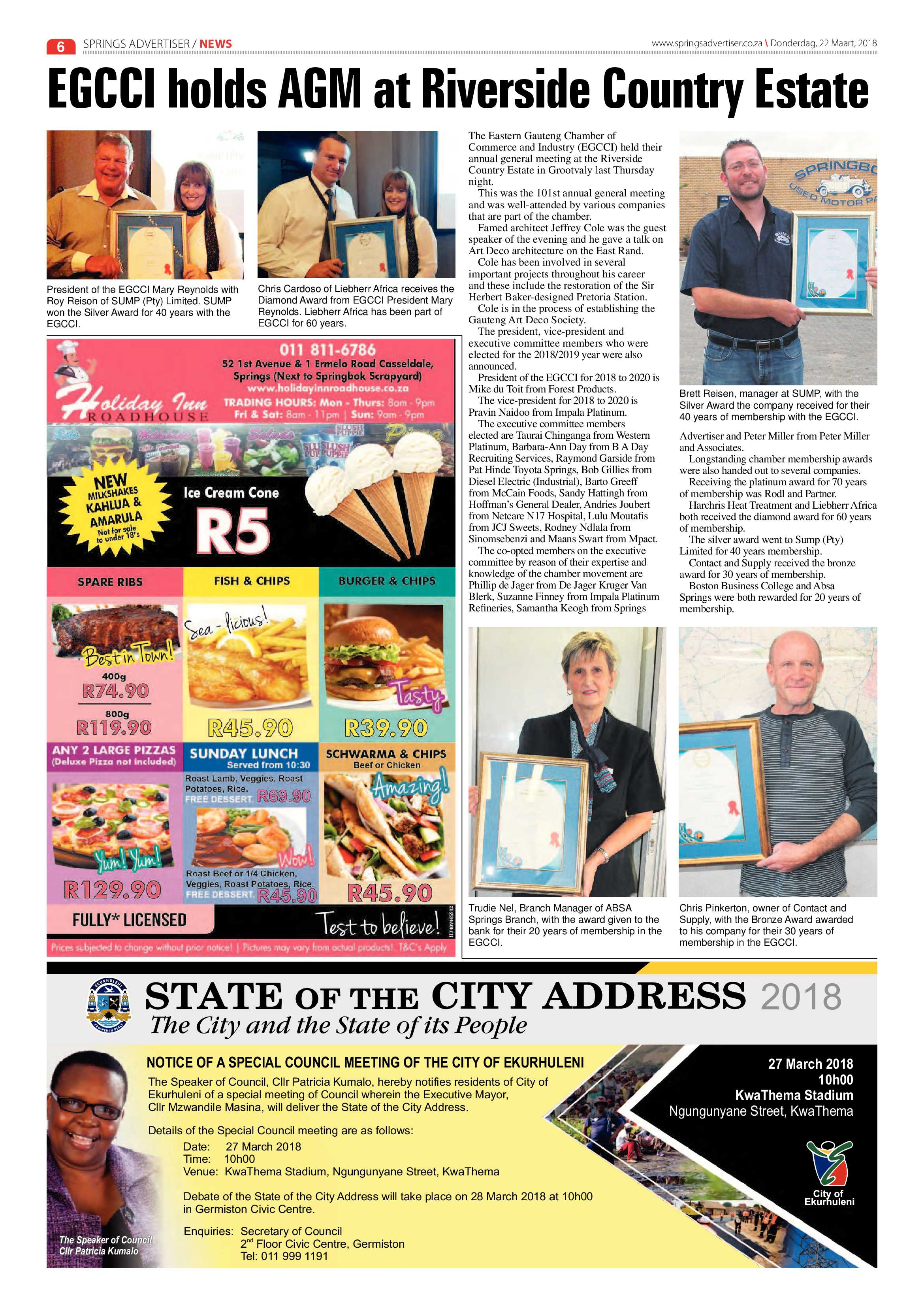 Springs Advertiser 22 March 2018 page 8