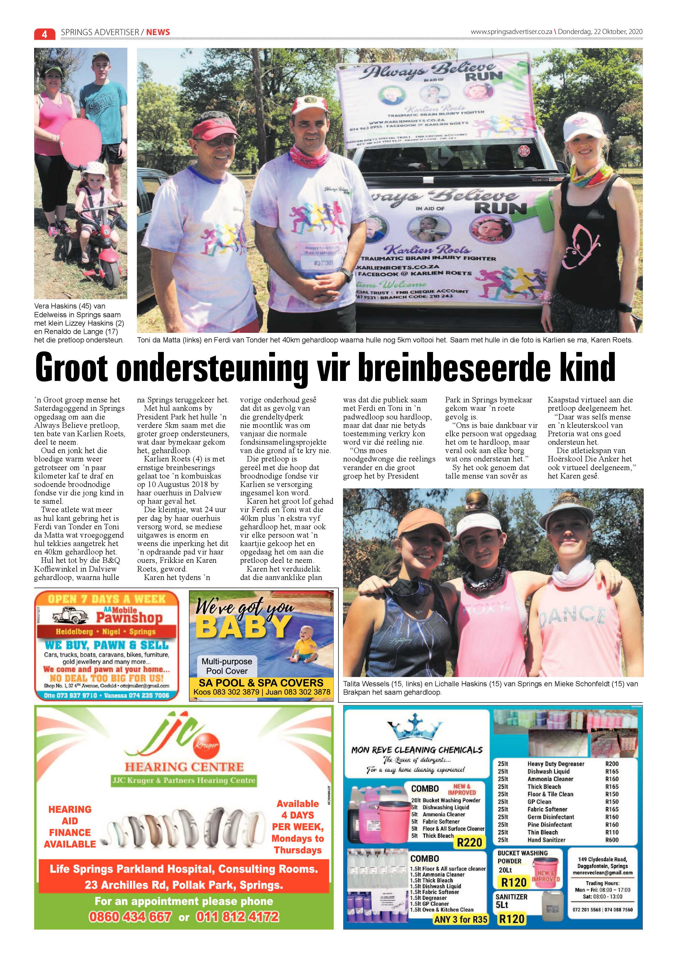 Springs Advertiser 22 October 2020 page 4