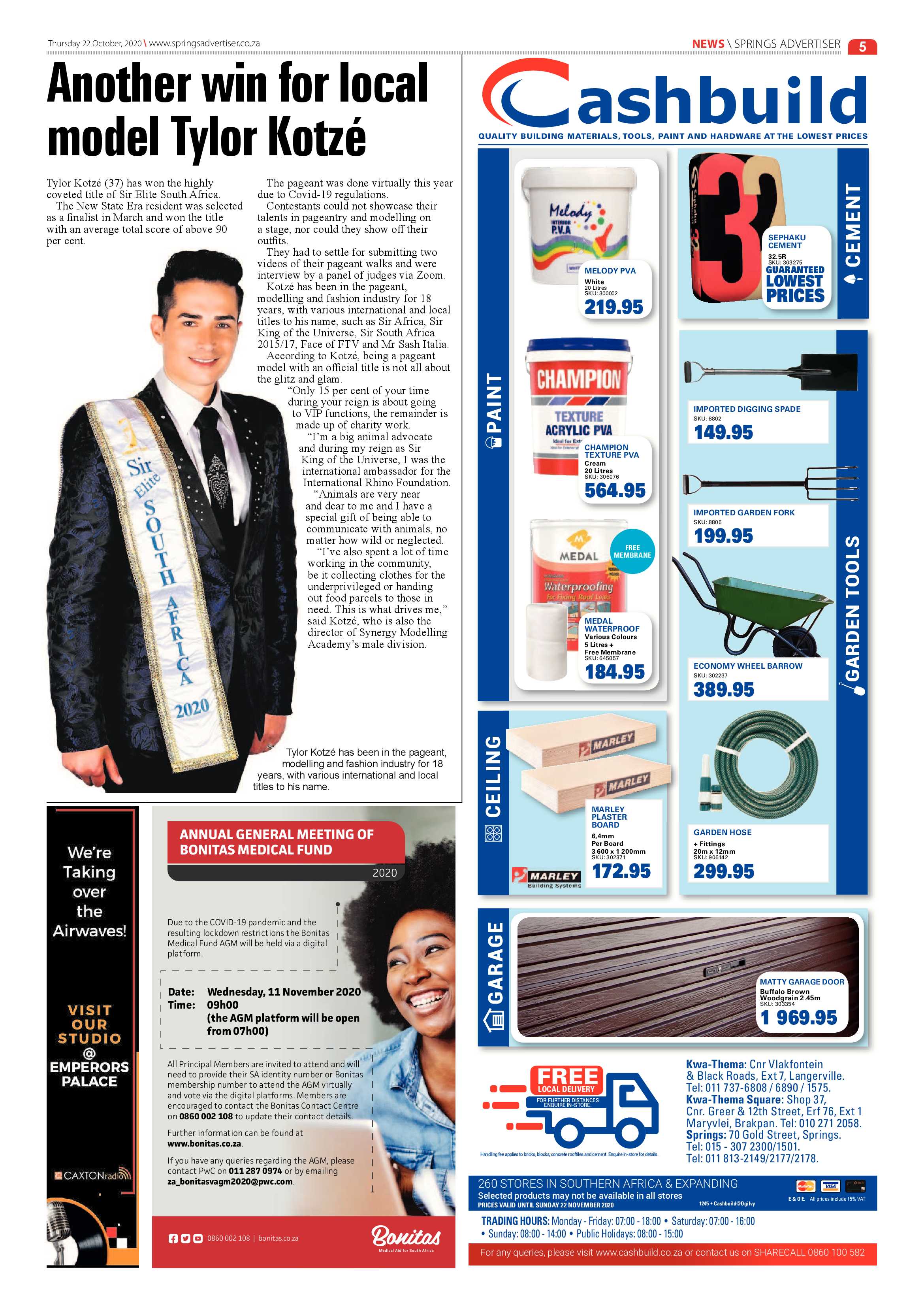 Springs Advertiser 22 October 2020 page 5