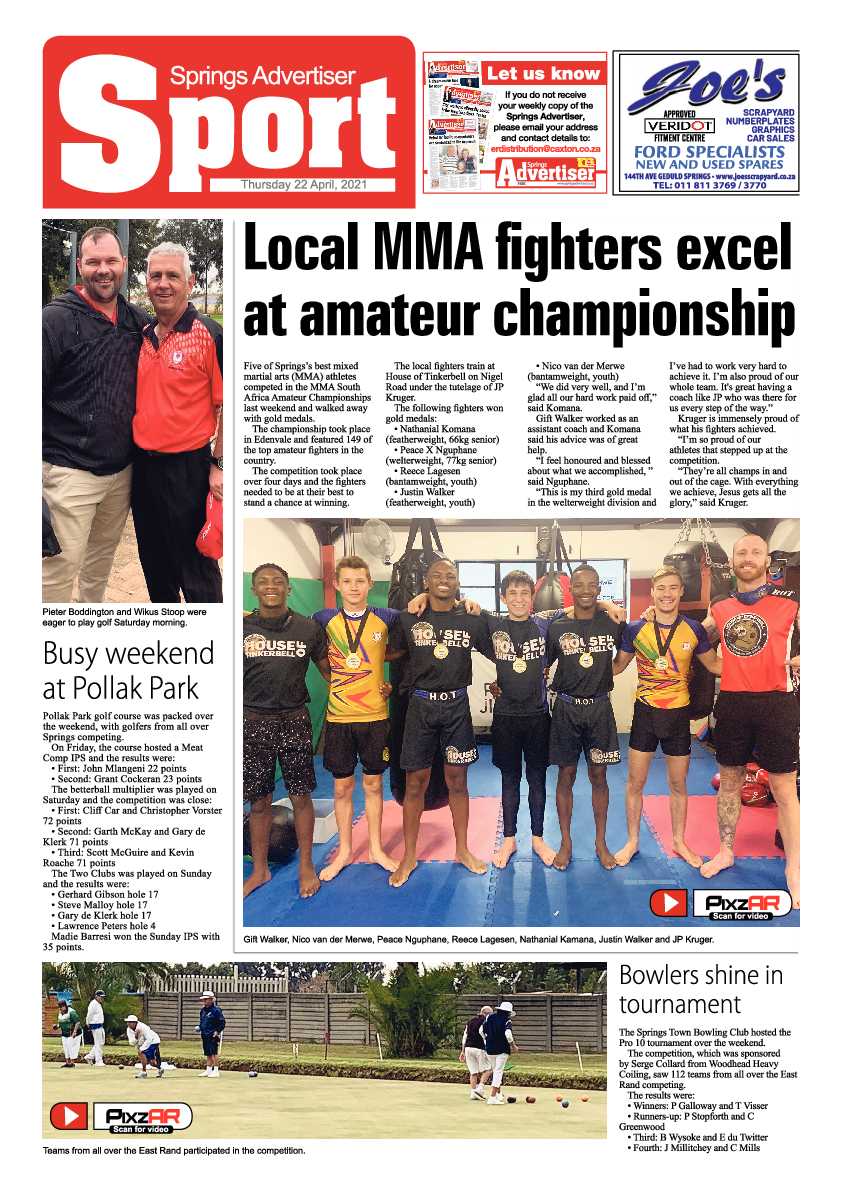 Springs Advertiser 23 April 2021 page 12