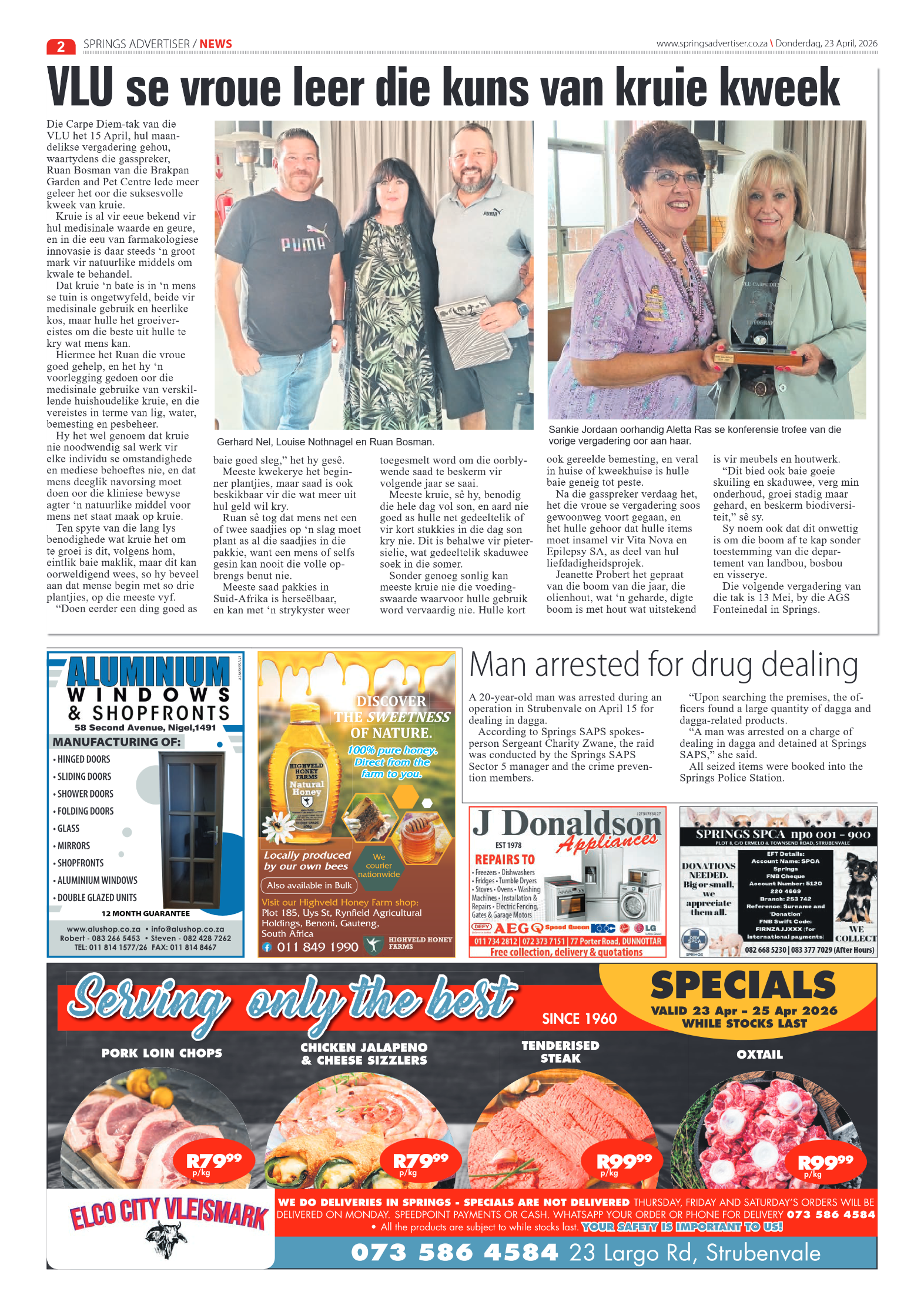 Springs Advertiser 23 April 2026 page 2